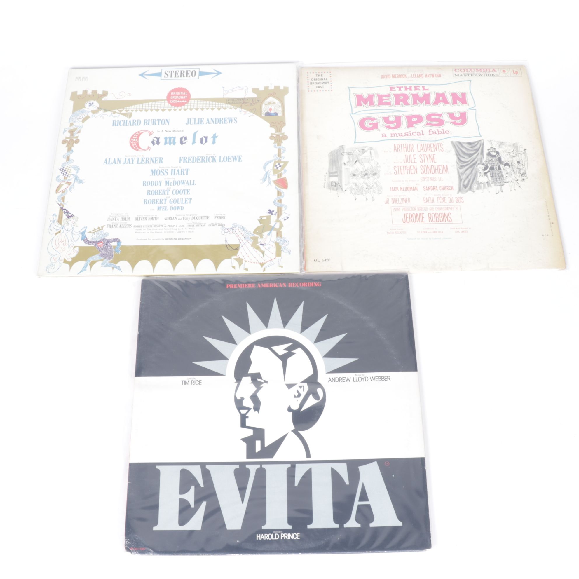 Dick Van Dyke in "Bye Bye Birdie" & Other Musical Vinyl Record Albums