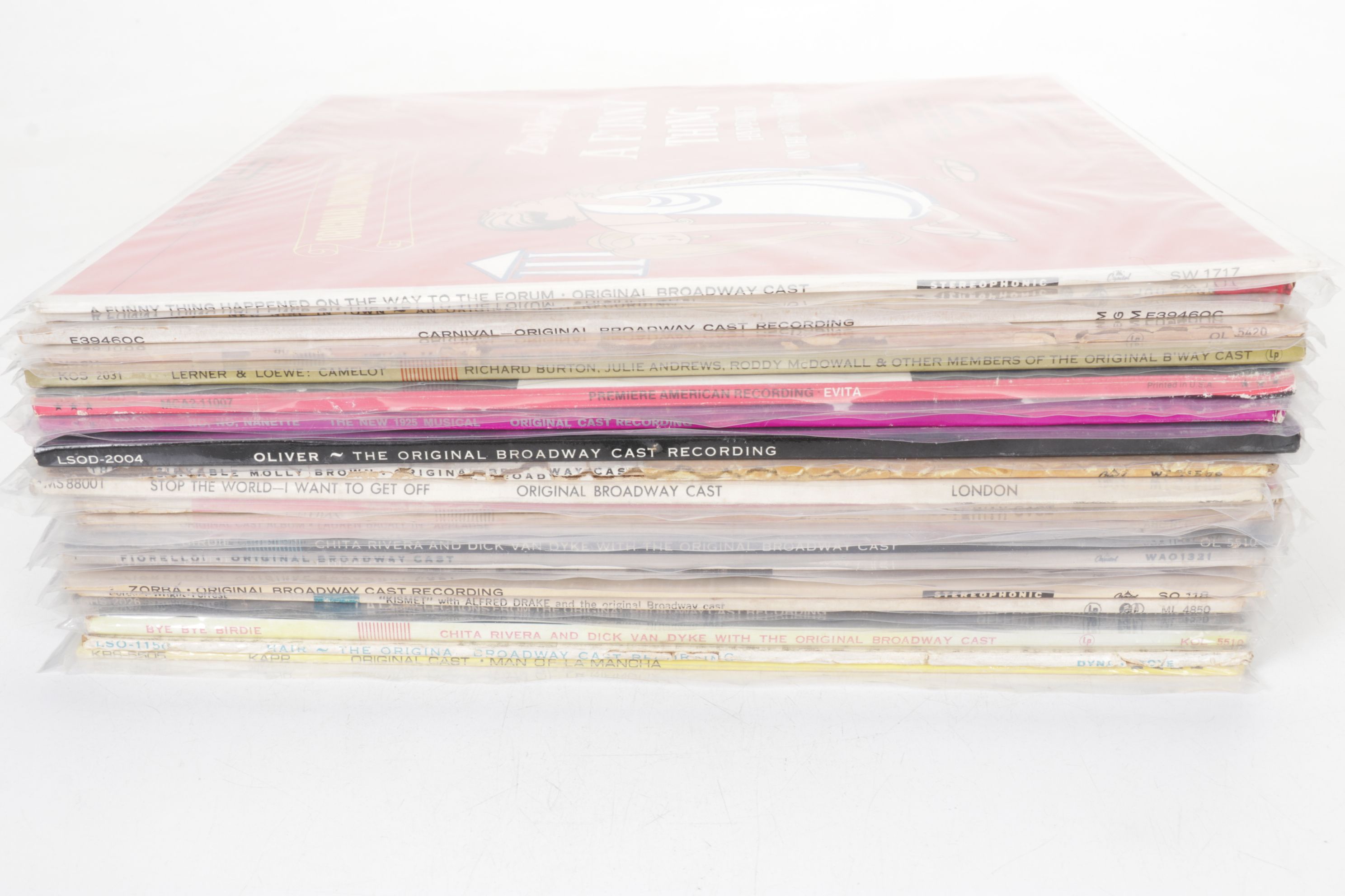 Dick Van Dyke in "Bye Bye Birdie" & Other Musical Vinyl Record Albums