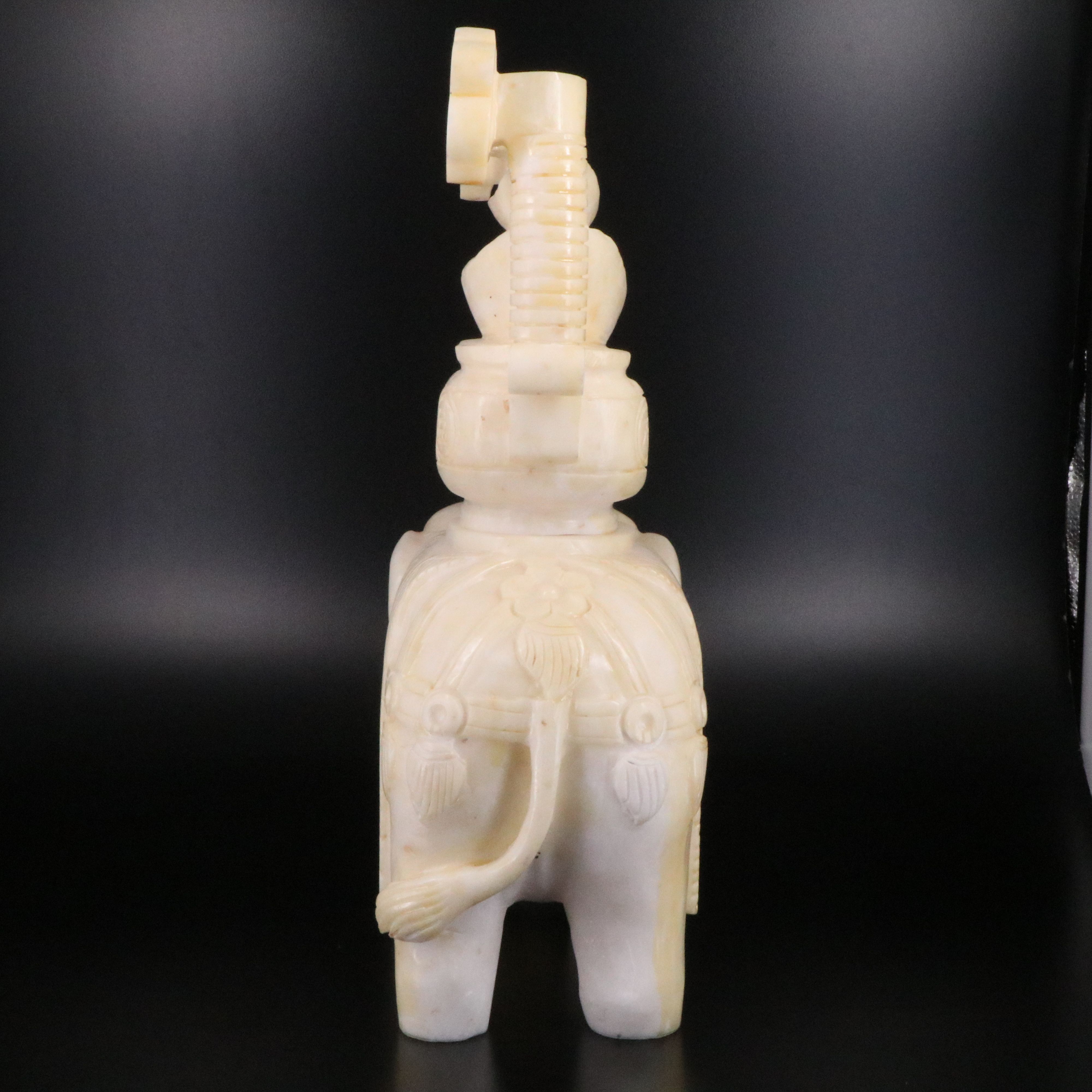 Chinese Carved Stone Elephant