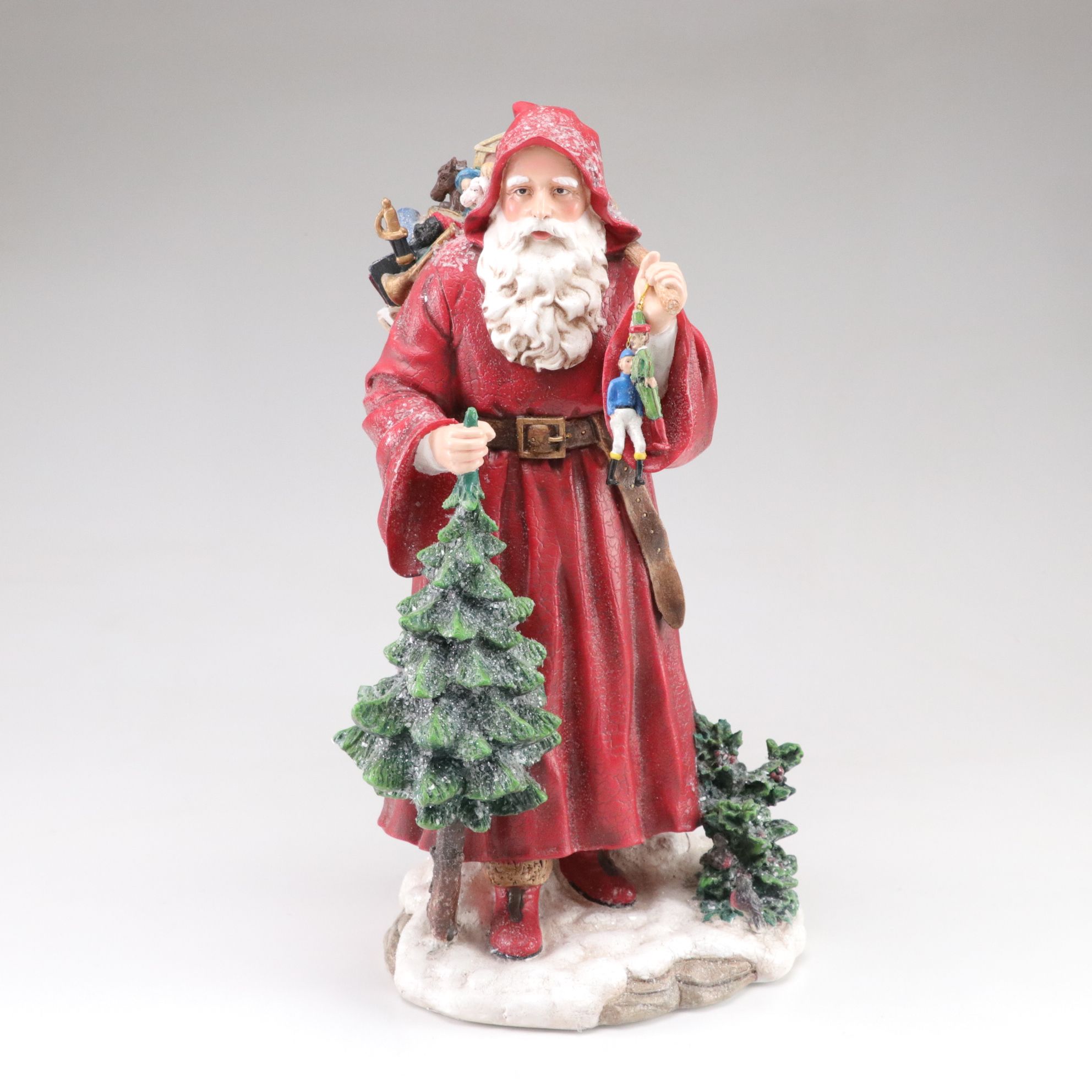 Antiqued Santa Claus Christmas Figurine