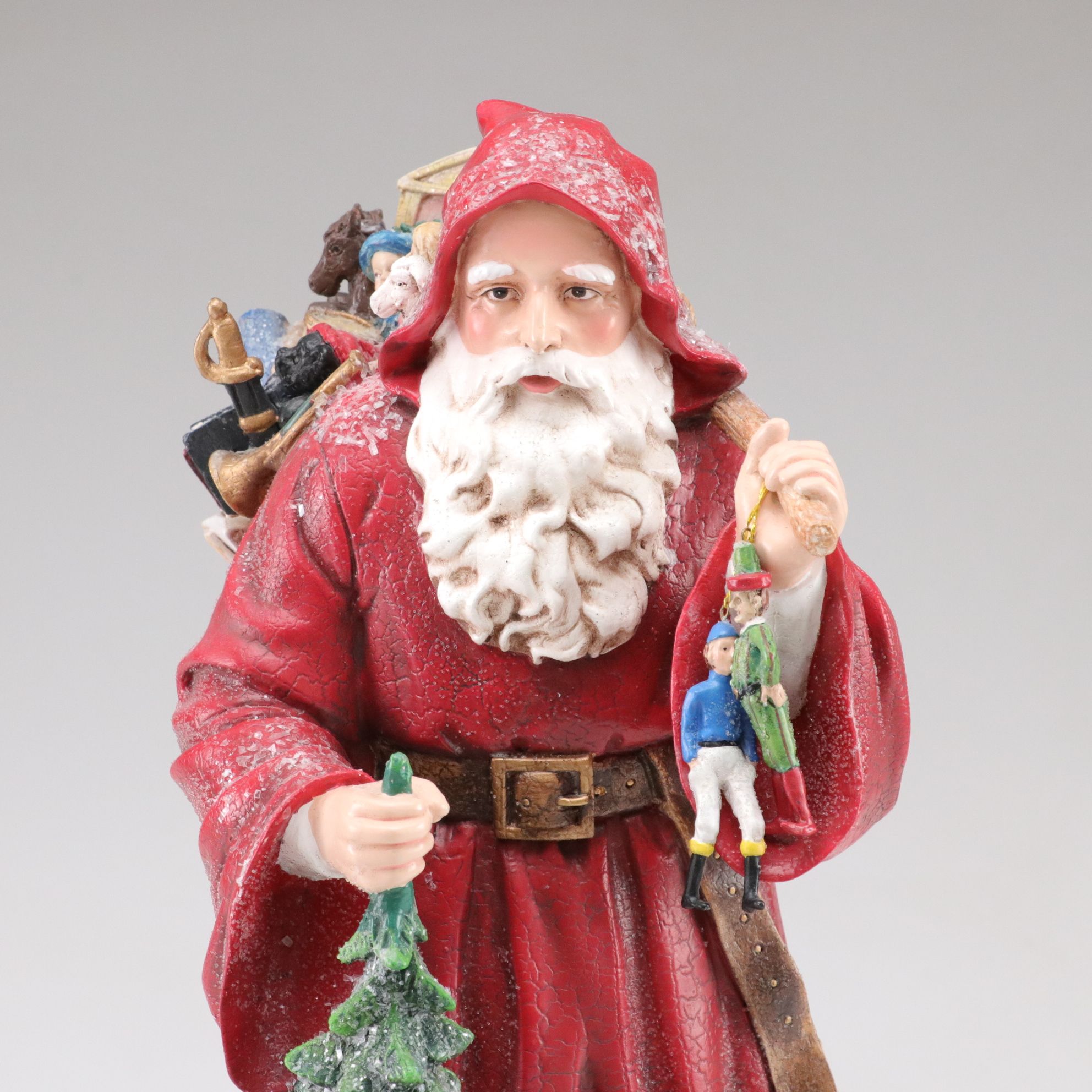 Antiqued Santa Claus Christmas Figurine