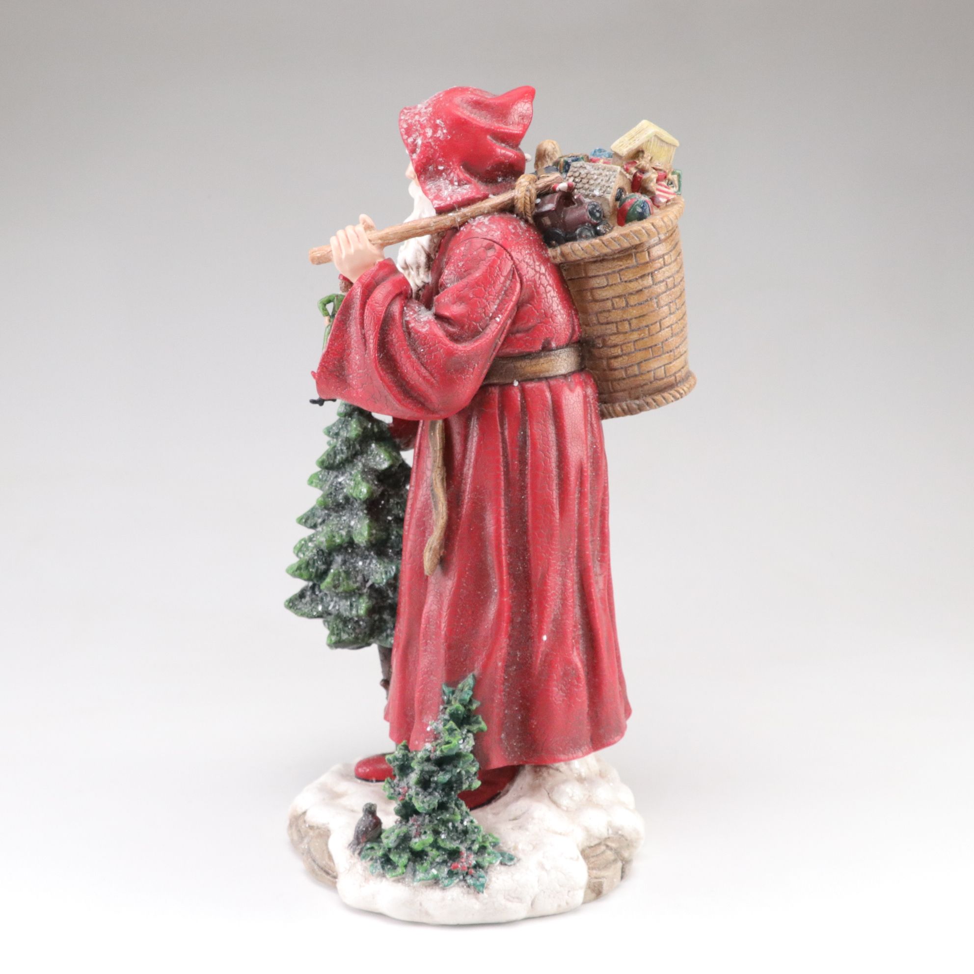 Antiqued Santa Claus Christmas Figurine