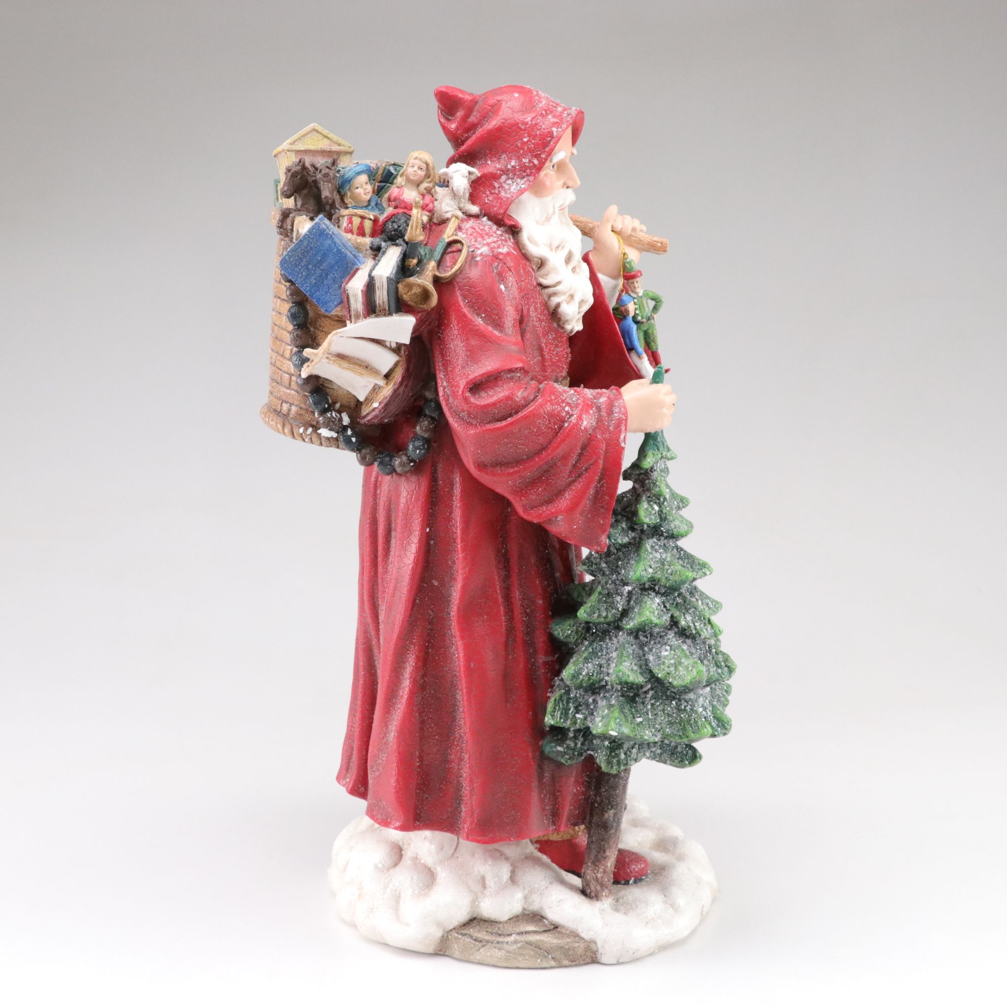 Antiqued Santa Claus Christmas Figurine