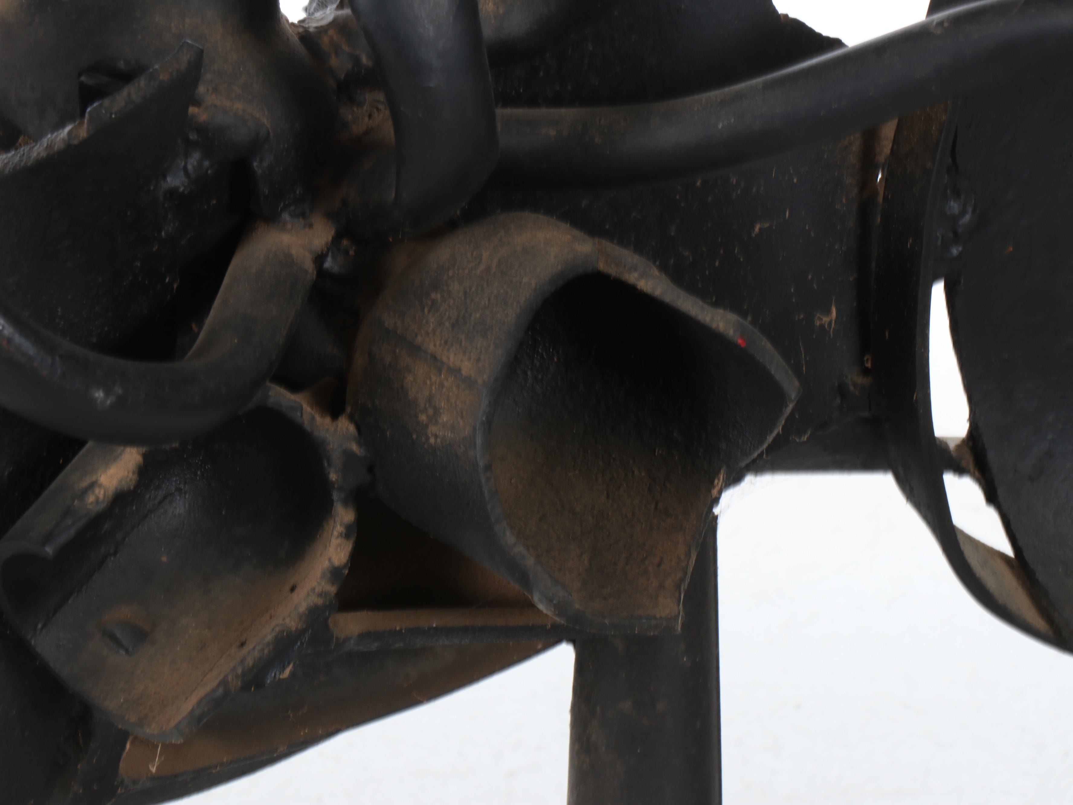 Robert Beaven Industrial Metal Sculpture, Late 20th Century