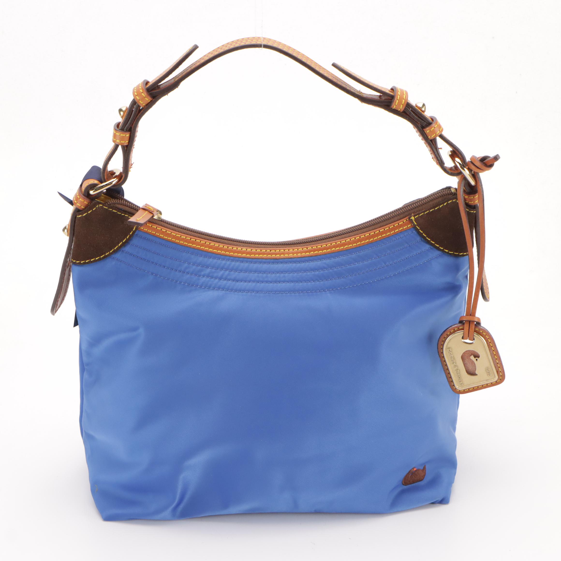 Dooney & Bourke Blue Nylon Hobo and Plaid Shoulder Bags with Michal Kors Bags