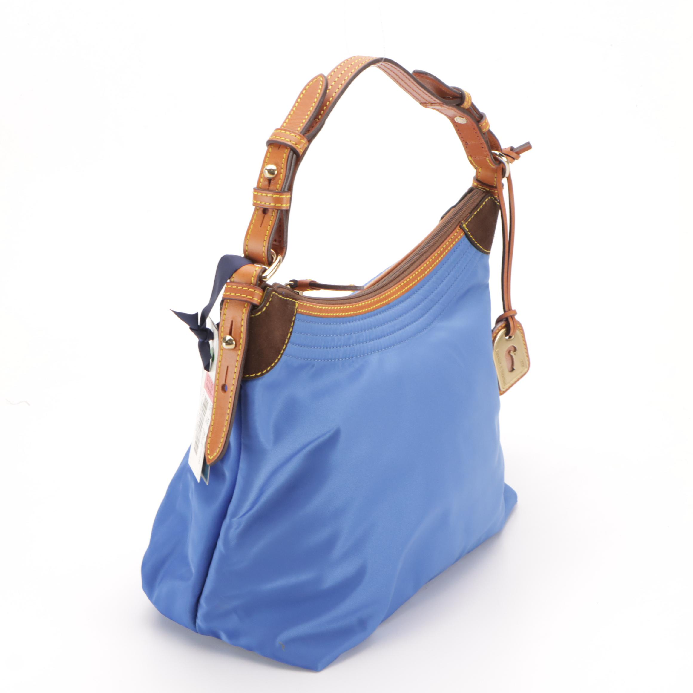 Dooney & Bourke Blue Nylon Hobo and Plaid Shoulder Bags with Michal Kors Bags