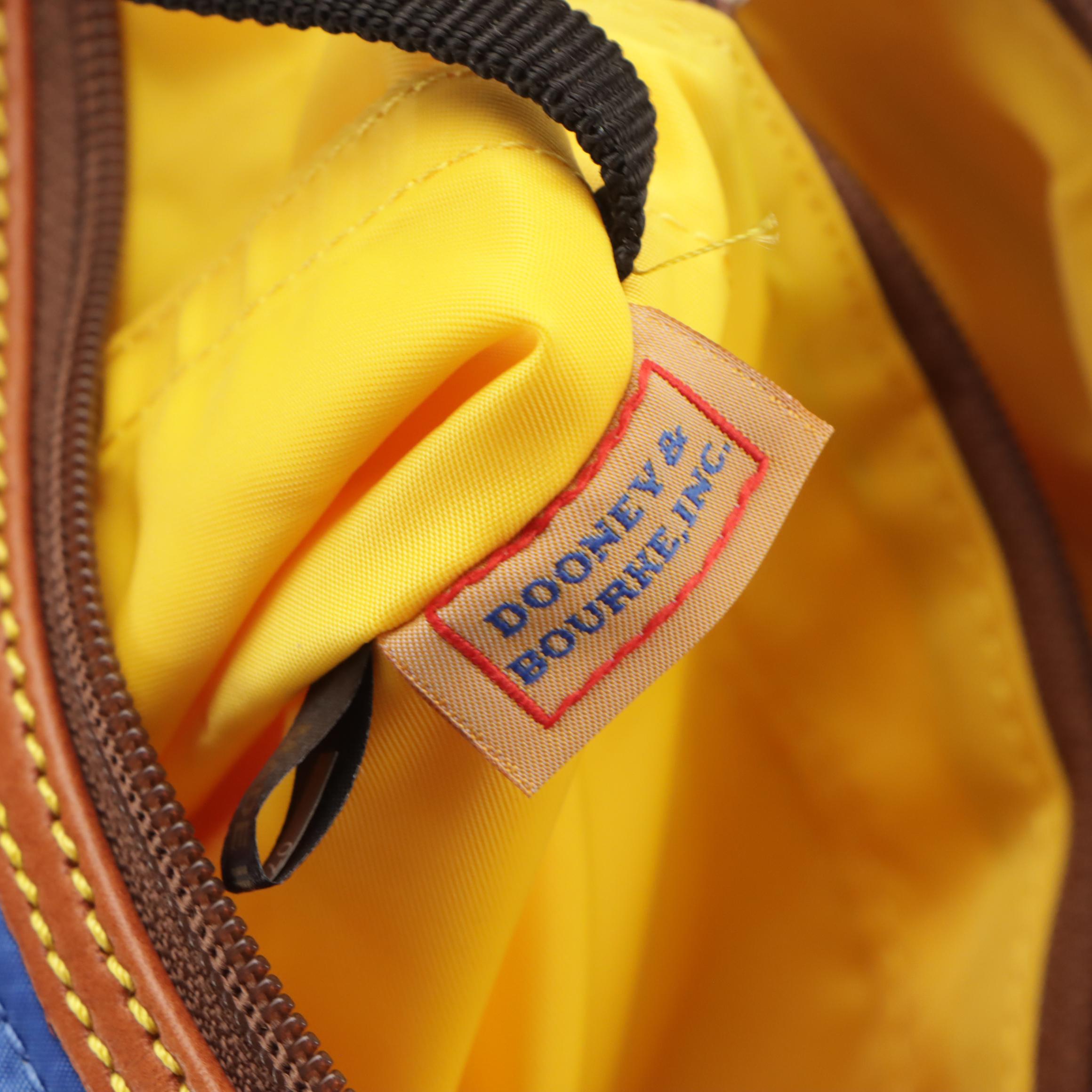 Dooney & Bourke Blue Nylon Hobo and Plaid Shoulder Bags with Michal Kors Bags