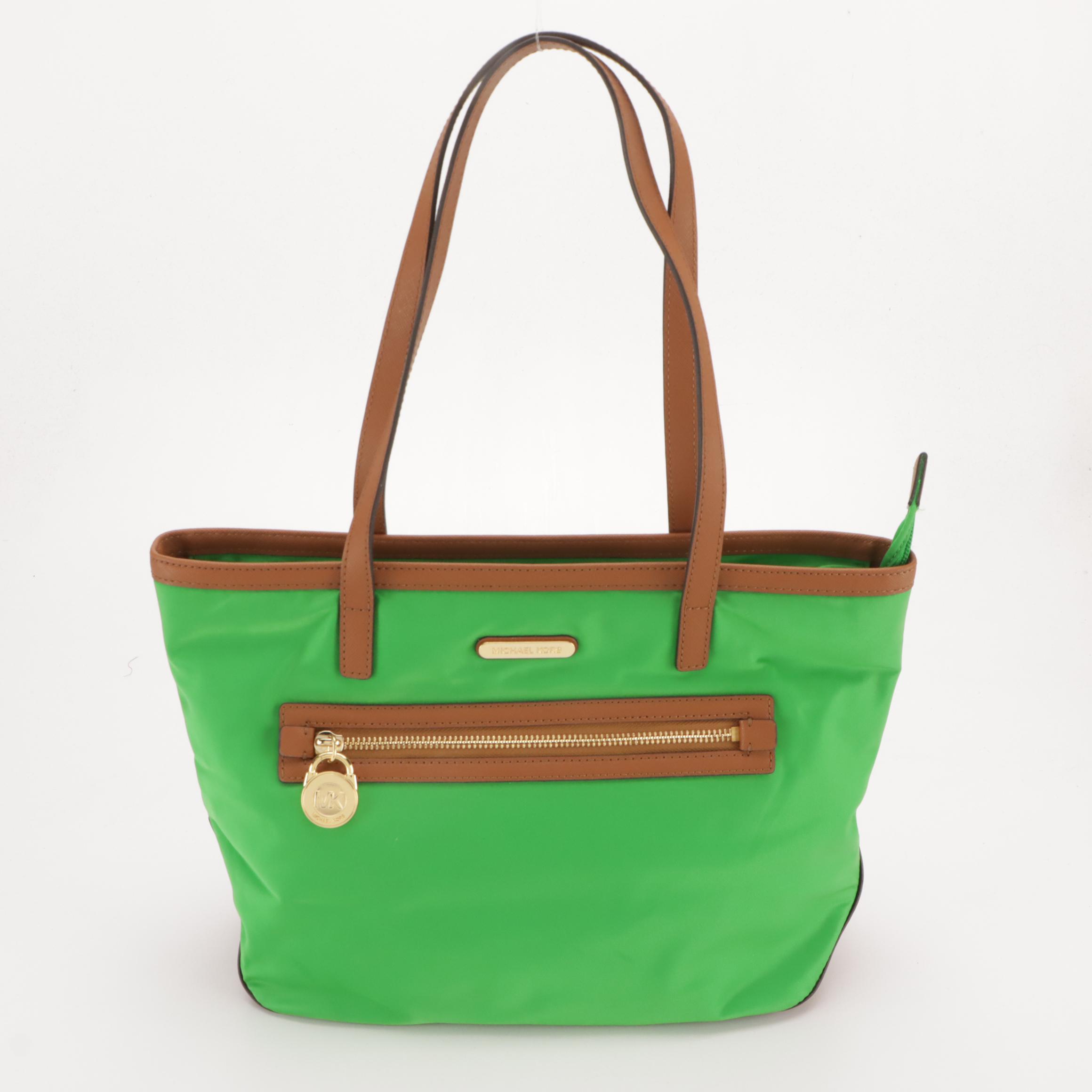 Dooney & Bourke Blue Nylon Hobo and Plaid Shoulder Bags with Michal Kors Bags