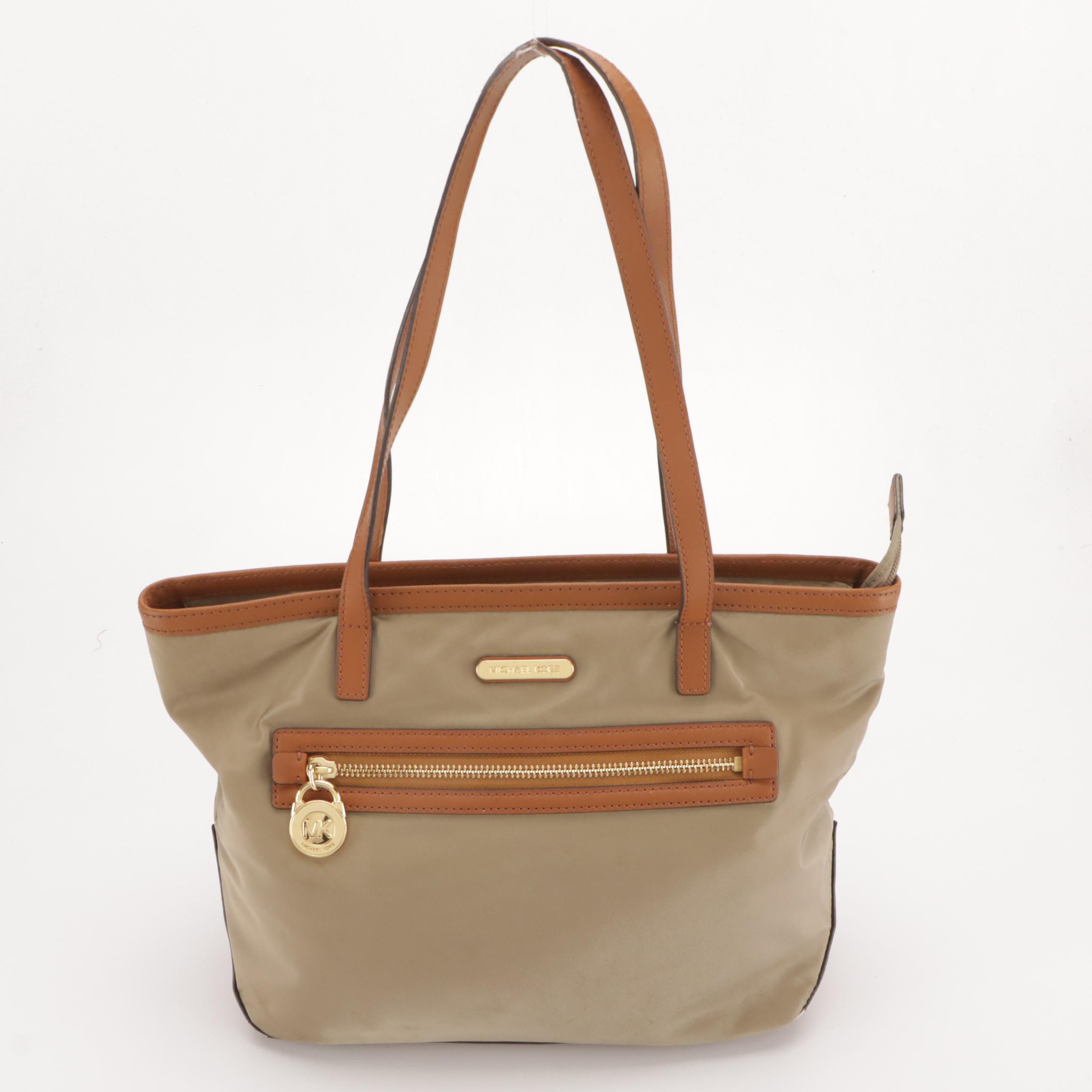 Dooney & Bourke Blue Nylon Hobo and Plaid Shoulder Bags with Michal Kors Bags