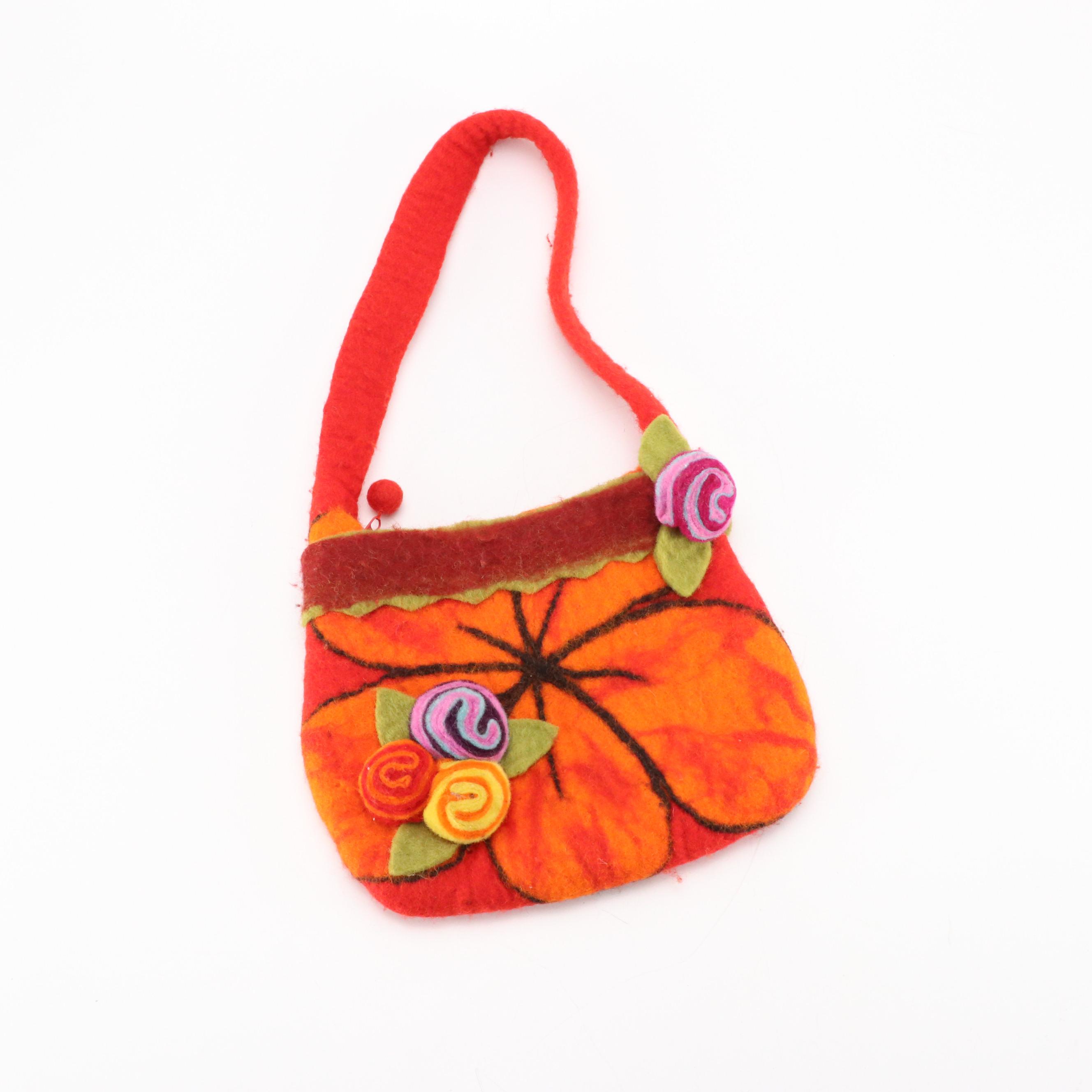 Desiree Original Reworked Sweater Bag, Other Wool Felt Bags, Pouches, and More