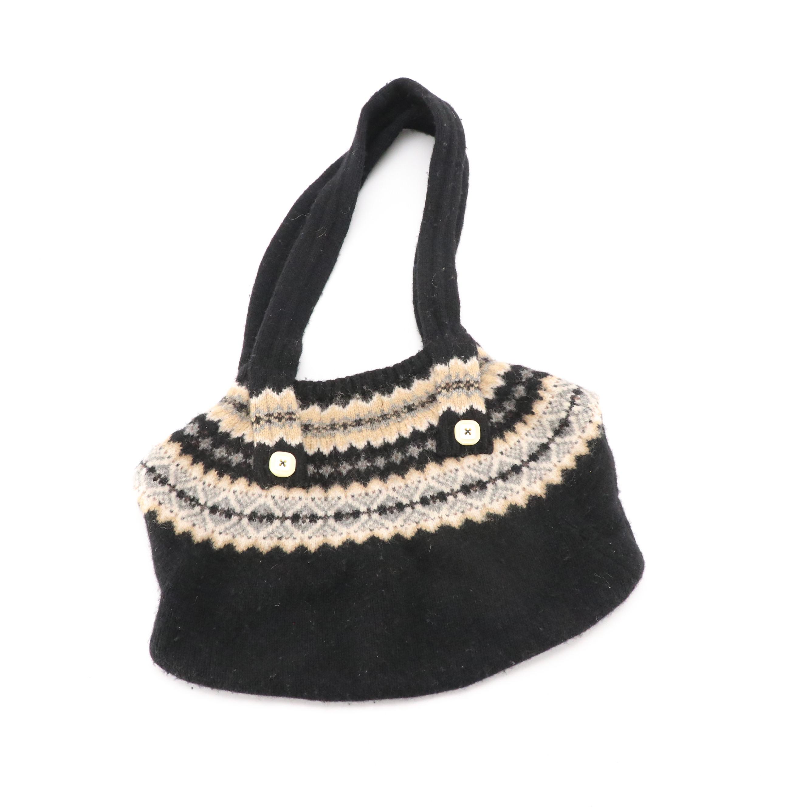 Desiree Original Reworked Sweater Bag, Other Wool Felt Bags, Pouches, and More