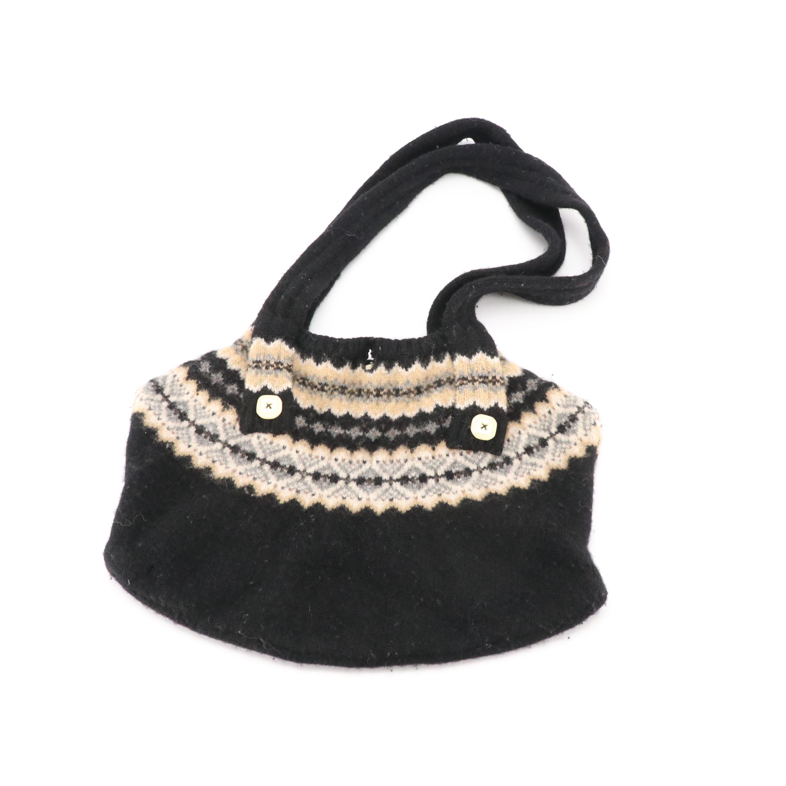 Desiree Original Reworked Sweater Bag, Other Wool Felt Bags, Pouches, and More