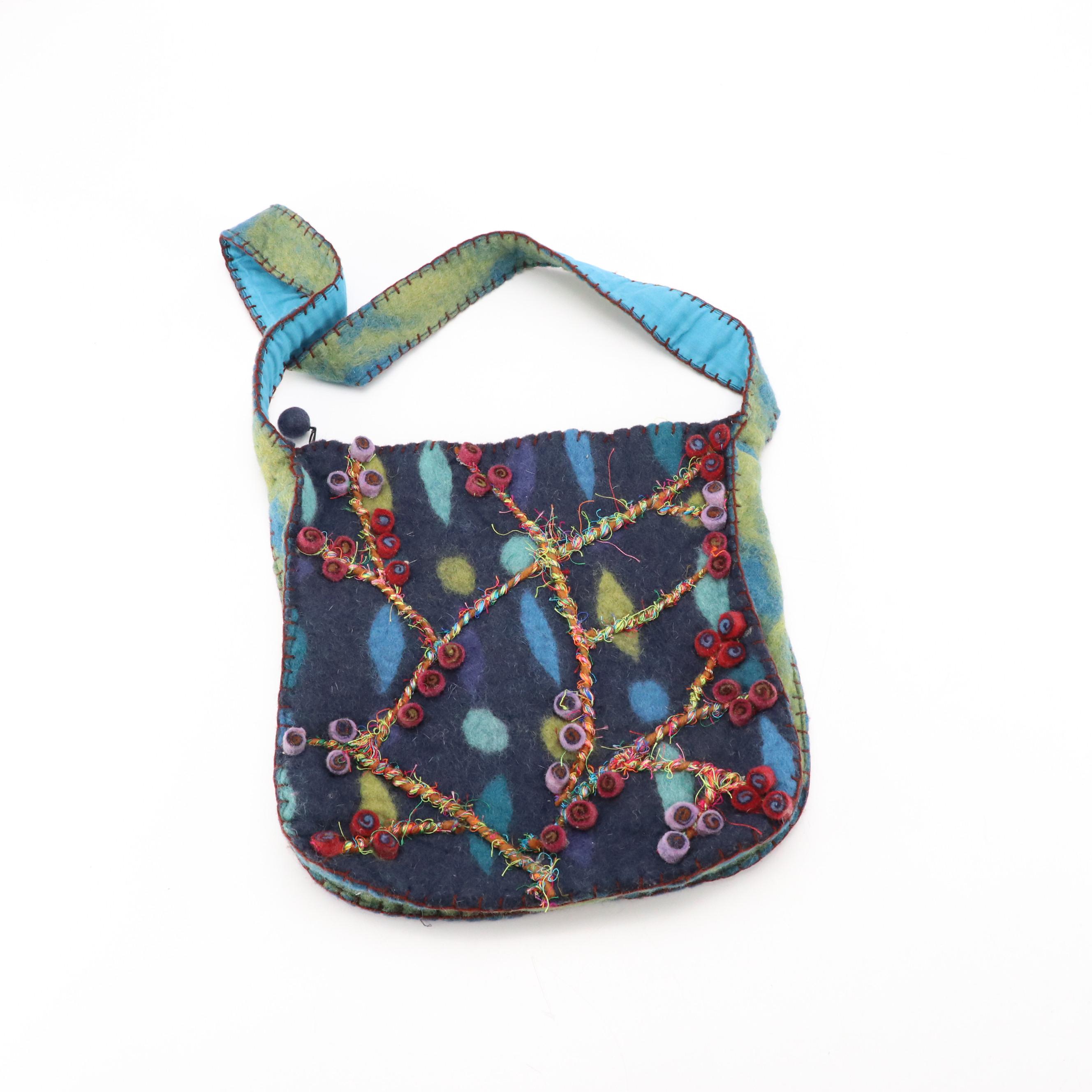 Desiree Original Reworked Sweater Bag, Other Wool Felt Bags, Pouches, and More