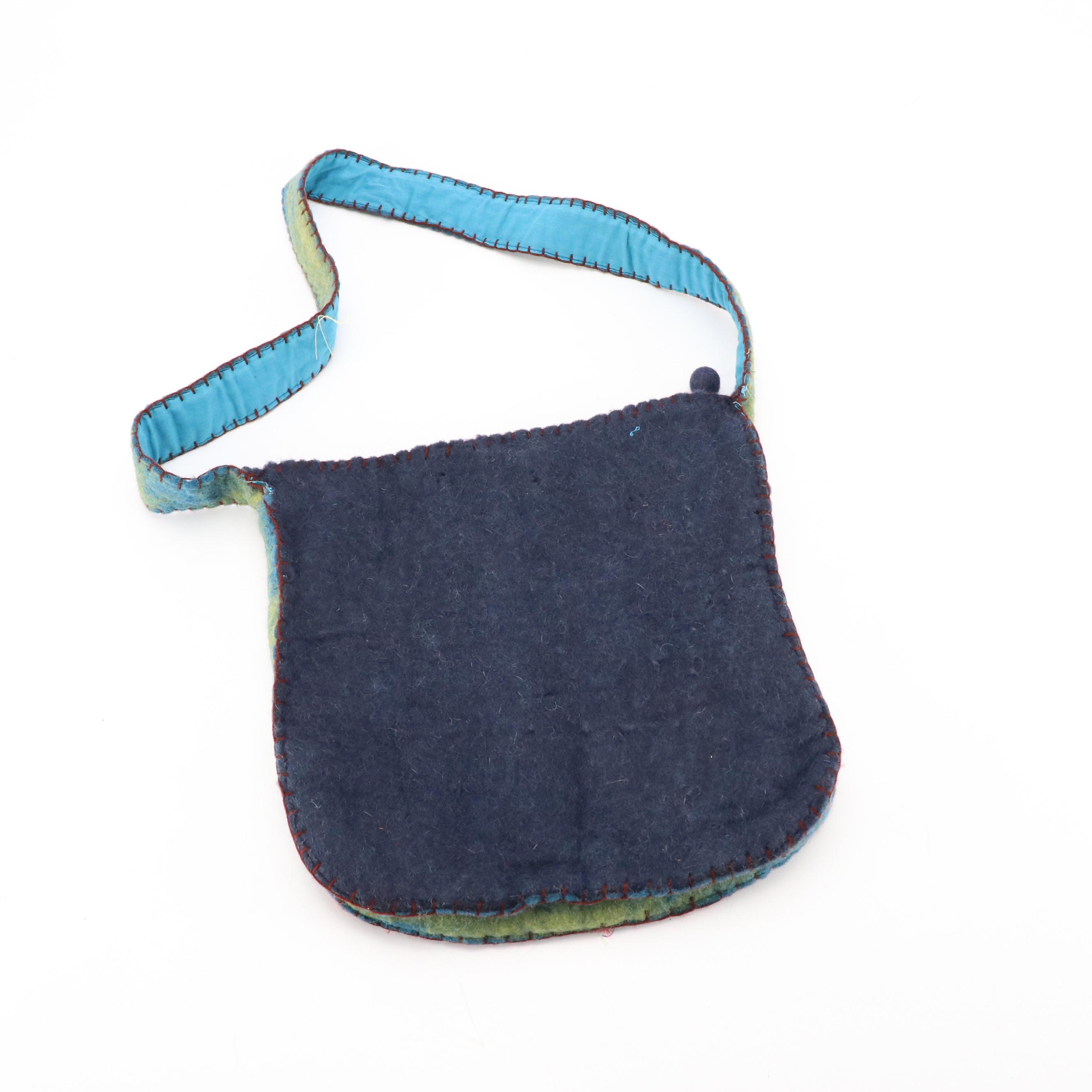 Desiree Original Reworked Sweater Bag, Other Wool Felt Bags, Pouches, and More