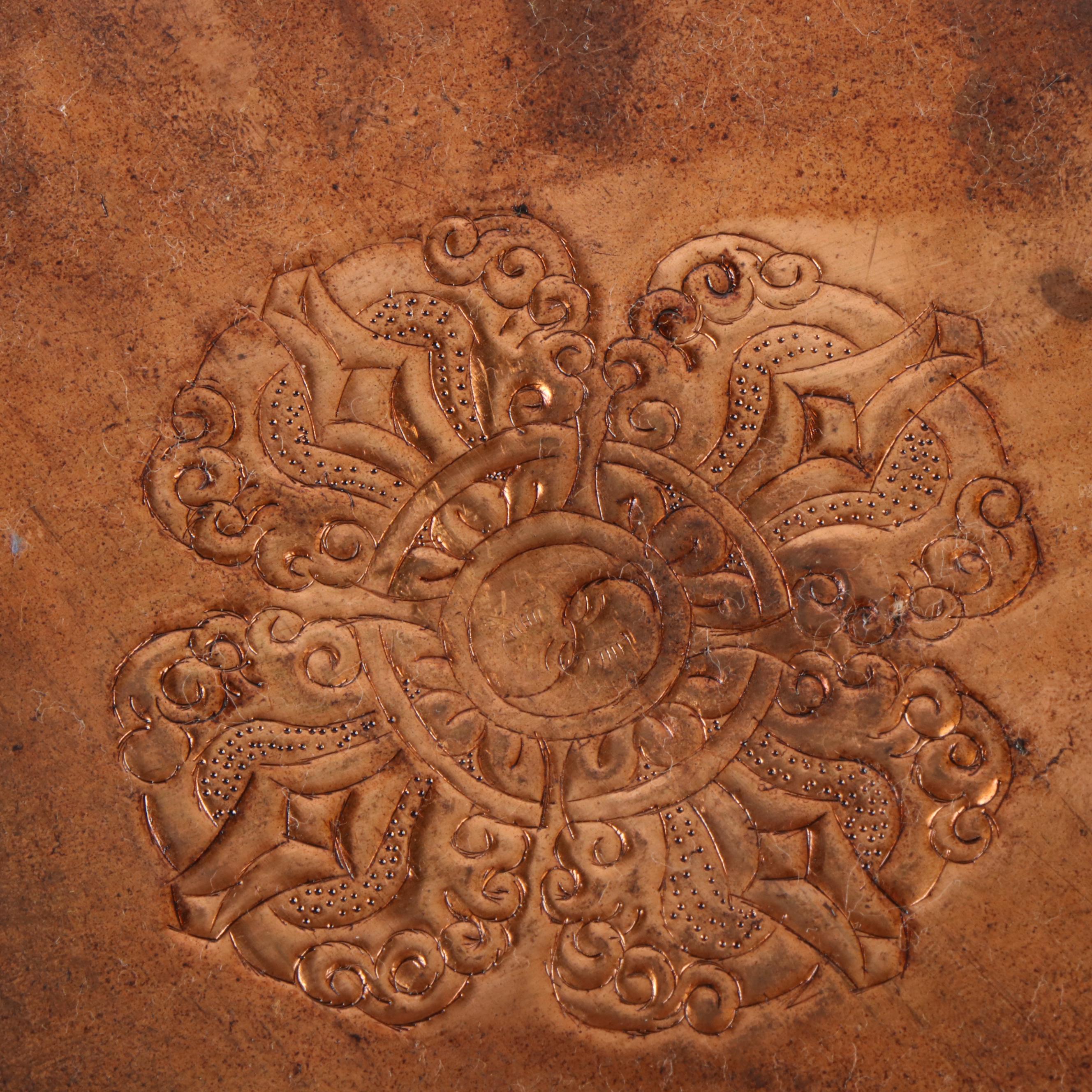 Tibetan Metalwork Mandala