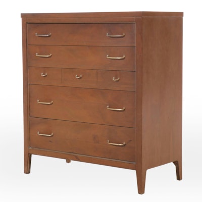 Broyhill Premier Division Mid Century Modern Walnut Chest of Drawers Broyhill Premier Division Mid Century Modern Walnut Chest of Drawers