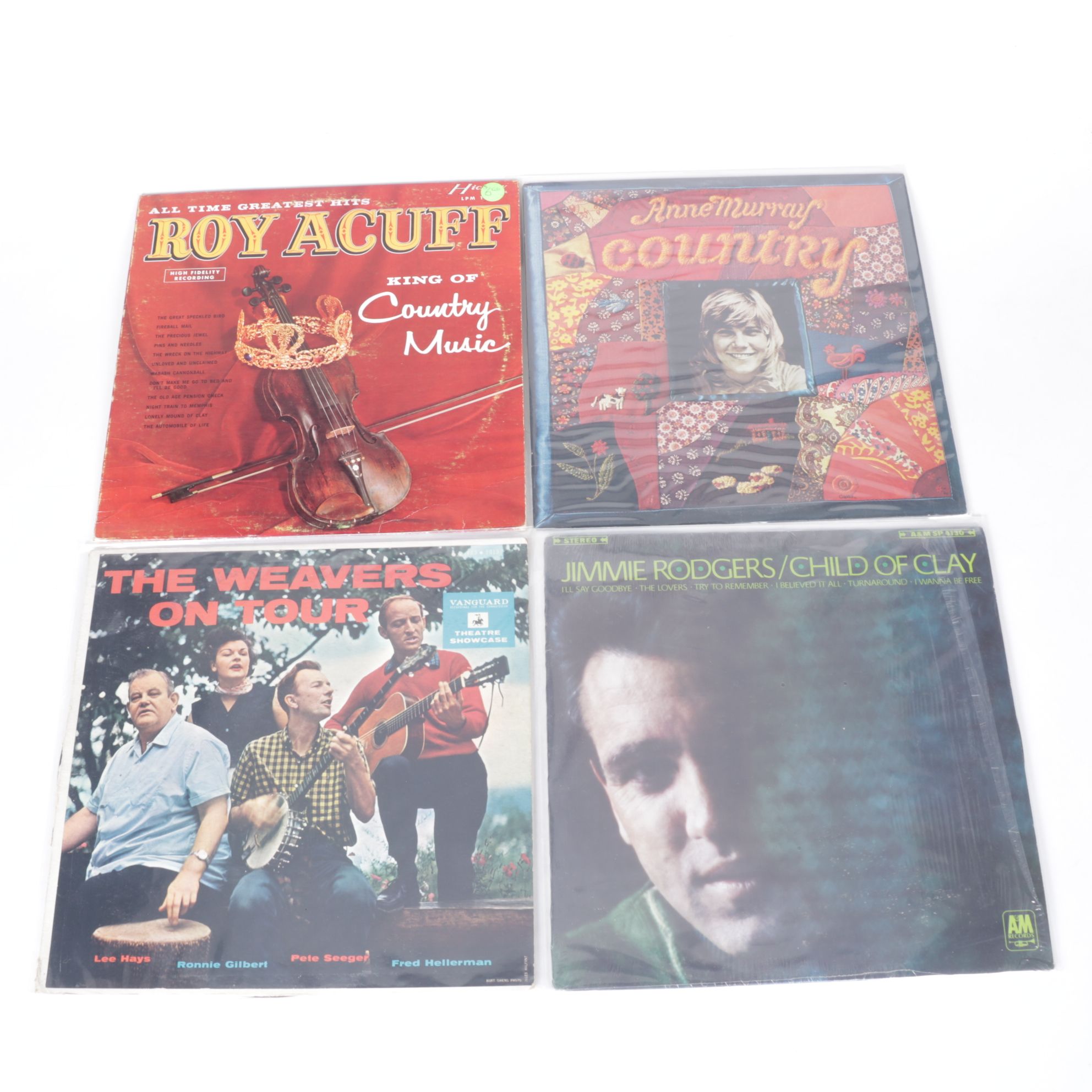 Jim Reeves, Frankie Laine, Willie Nelson & More Vinyl Record Albums