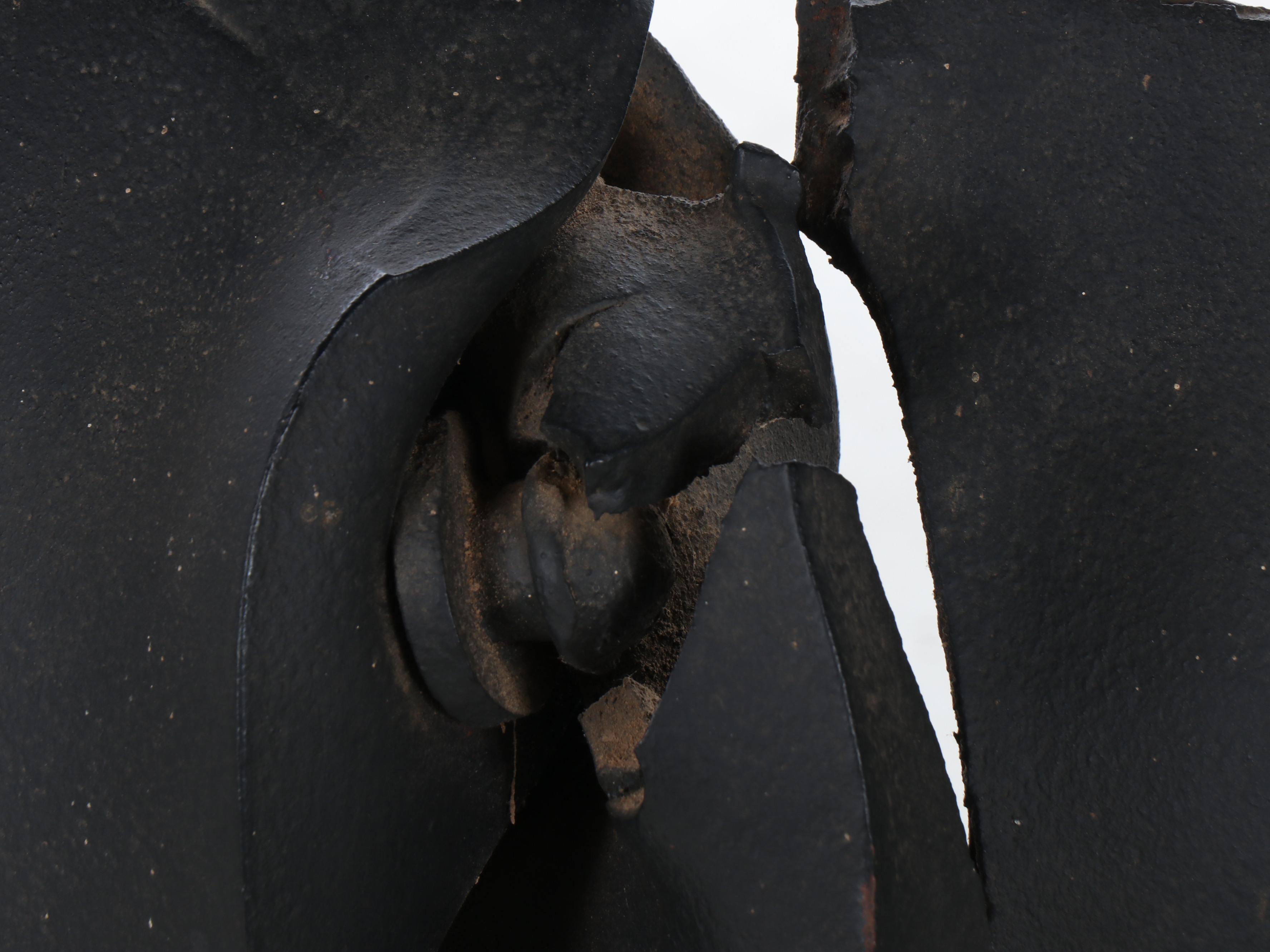 Robert Beaven Abstract Industrial Metal Sculpture, Late 20th Century