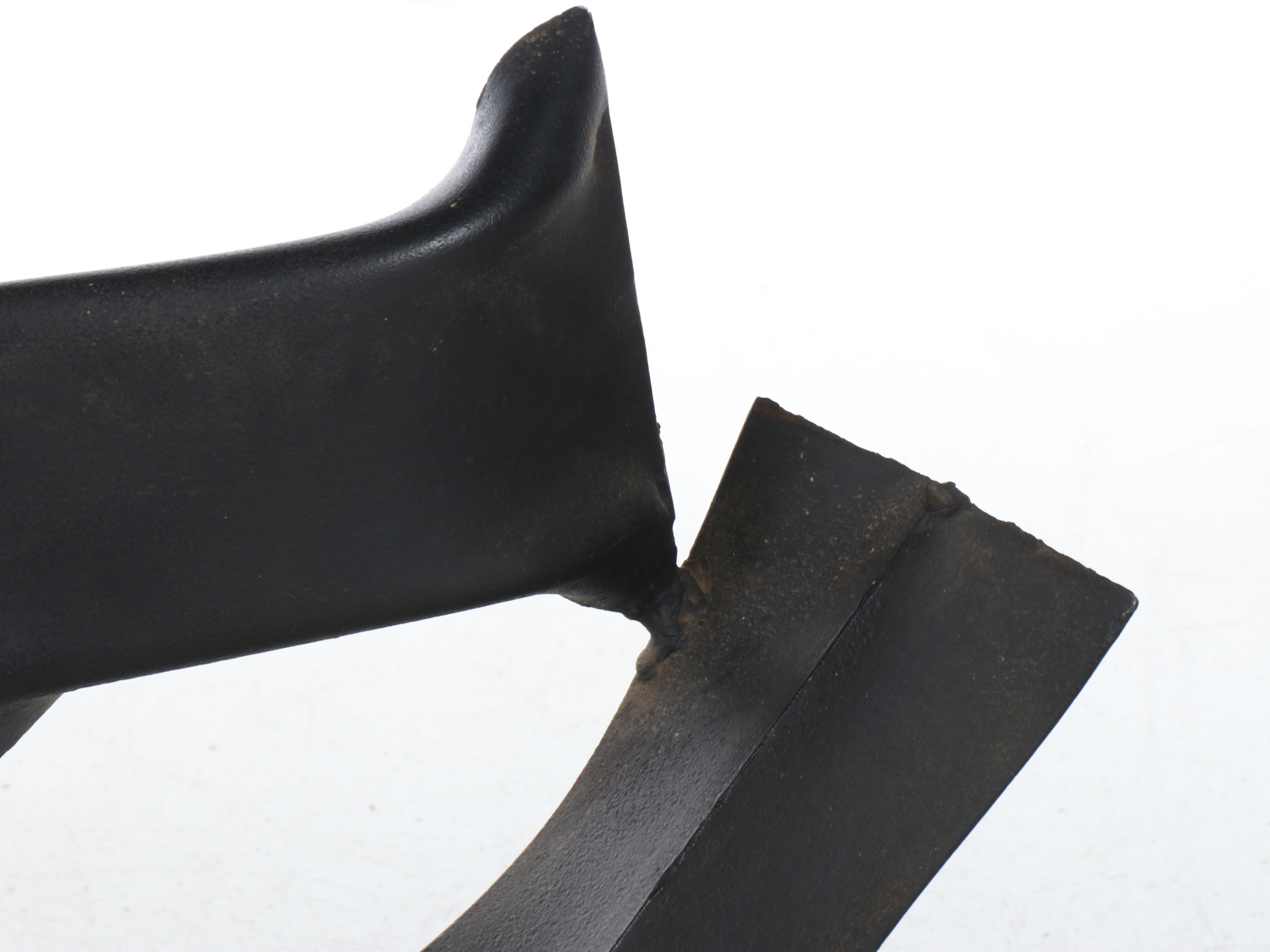 Robert Beaven Abstract Industrial Metal Sculpture, Late 20th Century