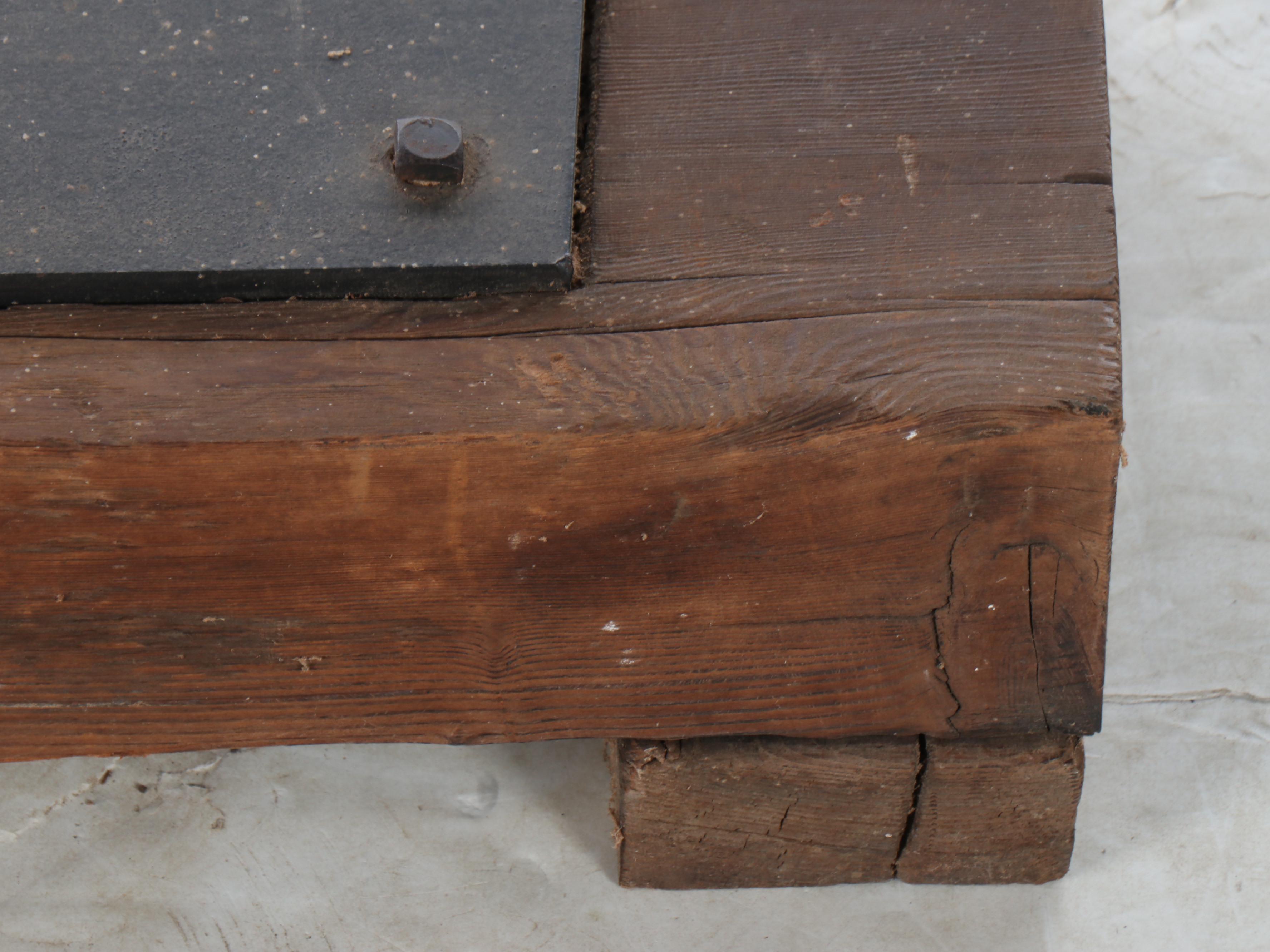 Robert Beaven Abstract Industrial Metal Sculpture, Late 20th Century