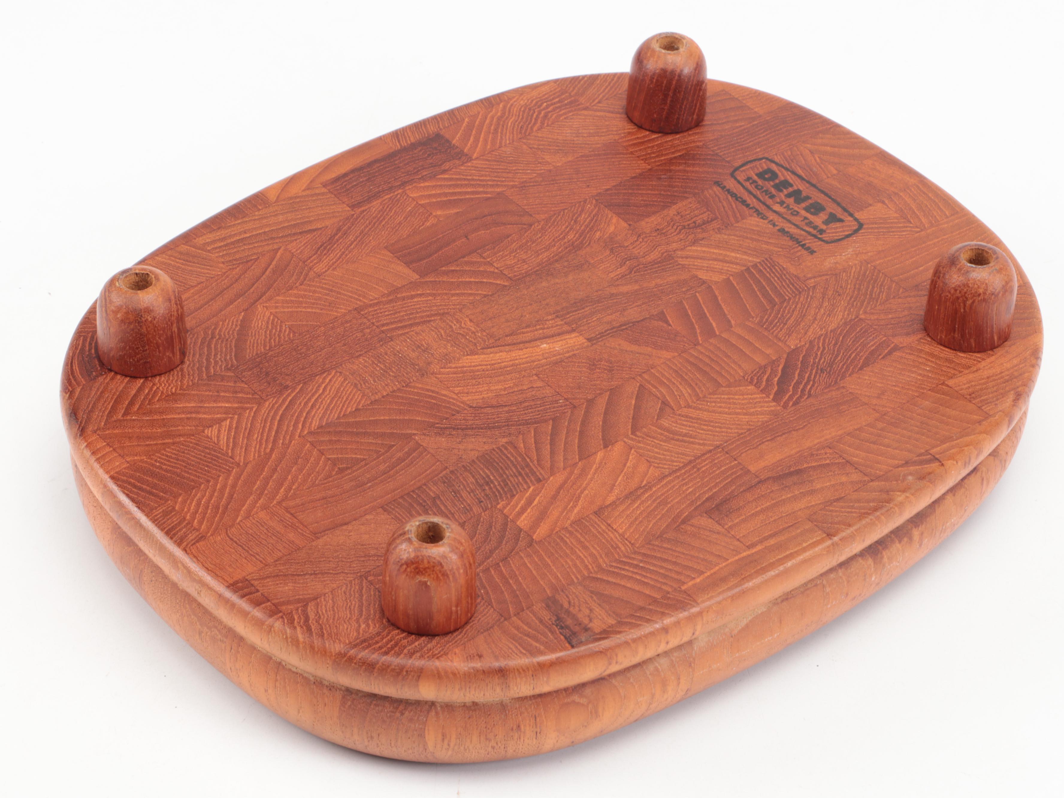 Denby and Other Wooden Cutting Board