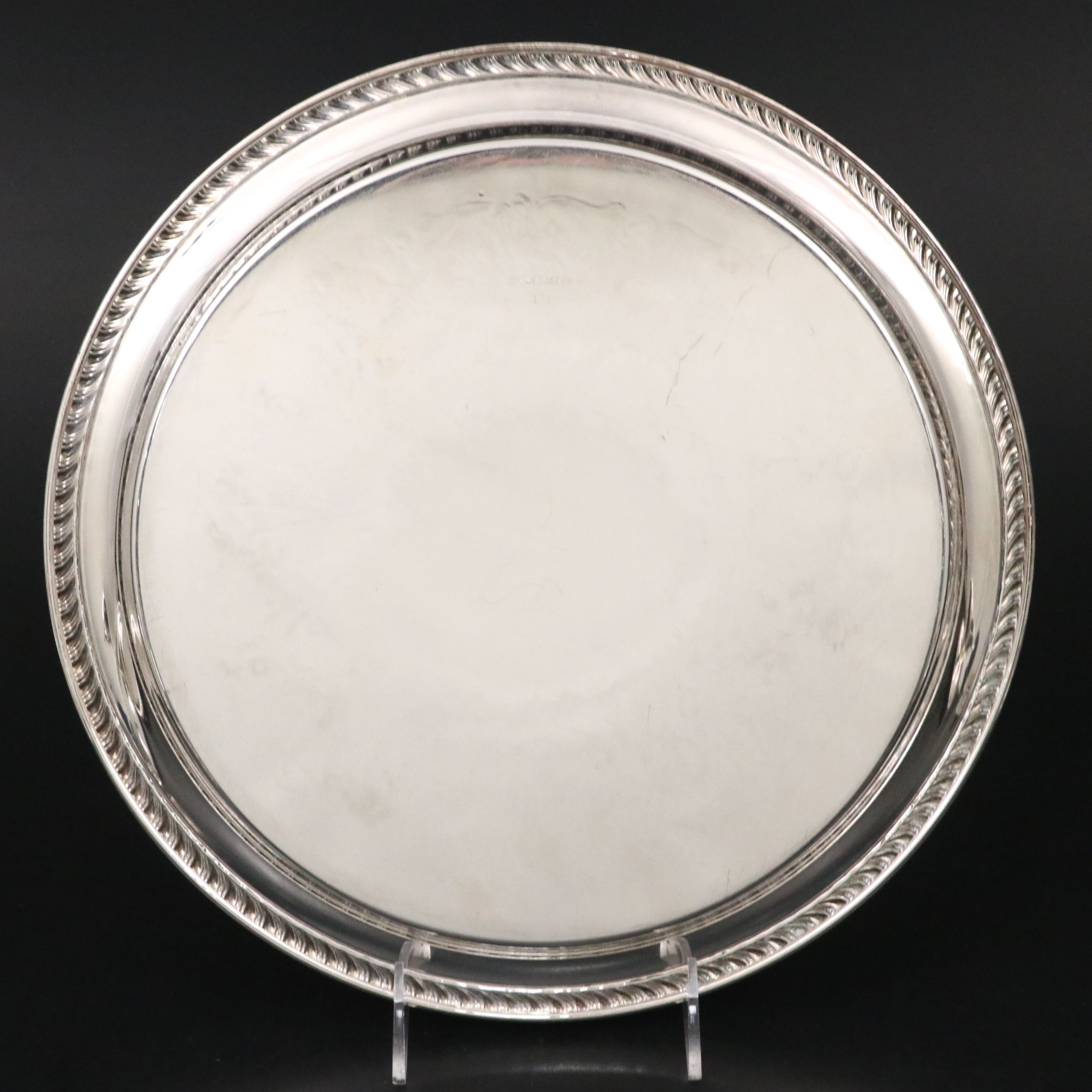 American Silver Plate Trays and Serving Dishes with Other Table Accessories