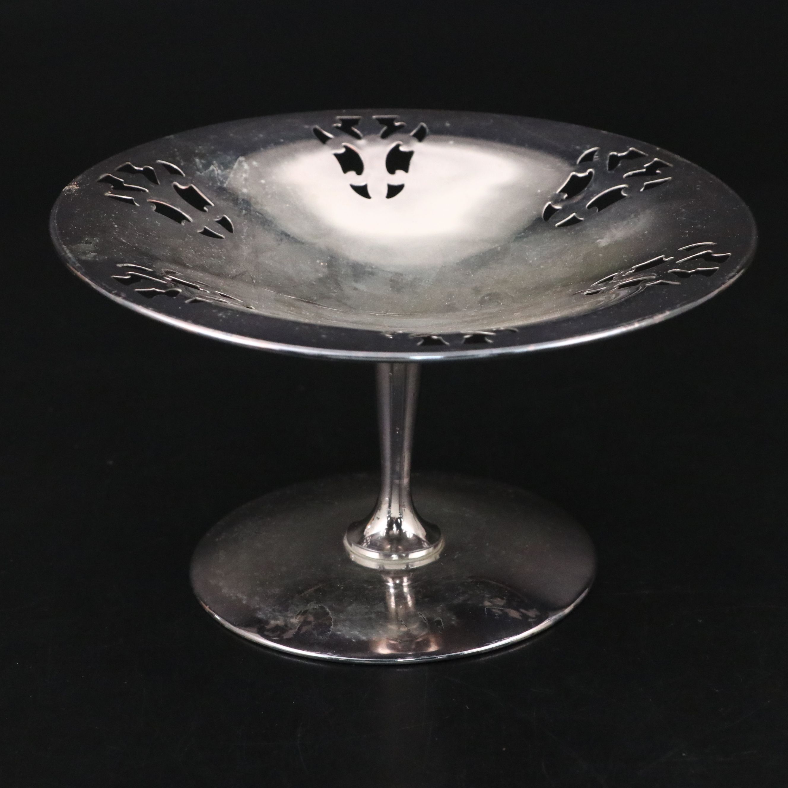 American Silver Plate Trays and Serving Dishes with Other Table Accessories