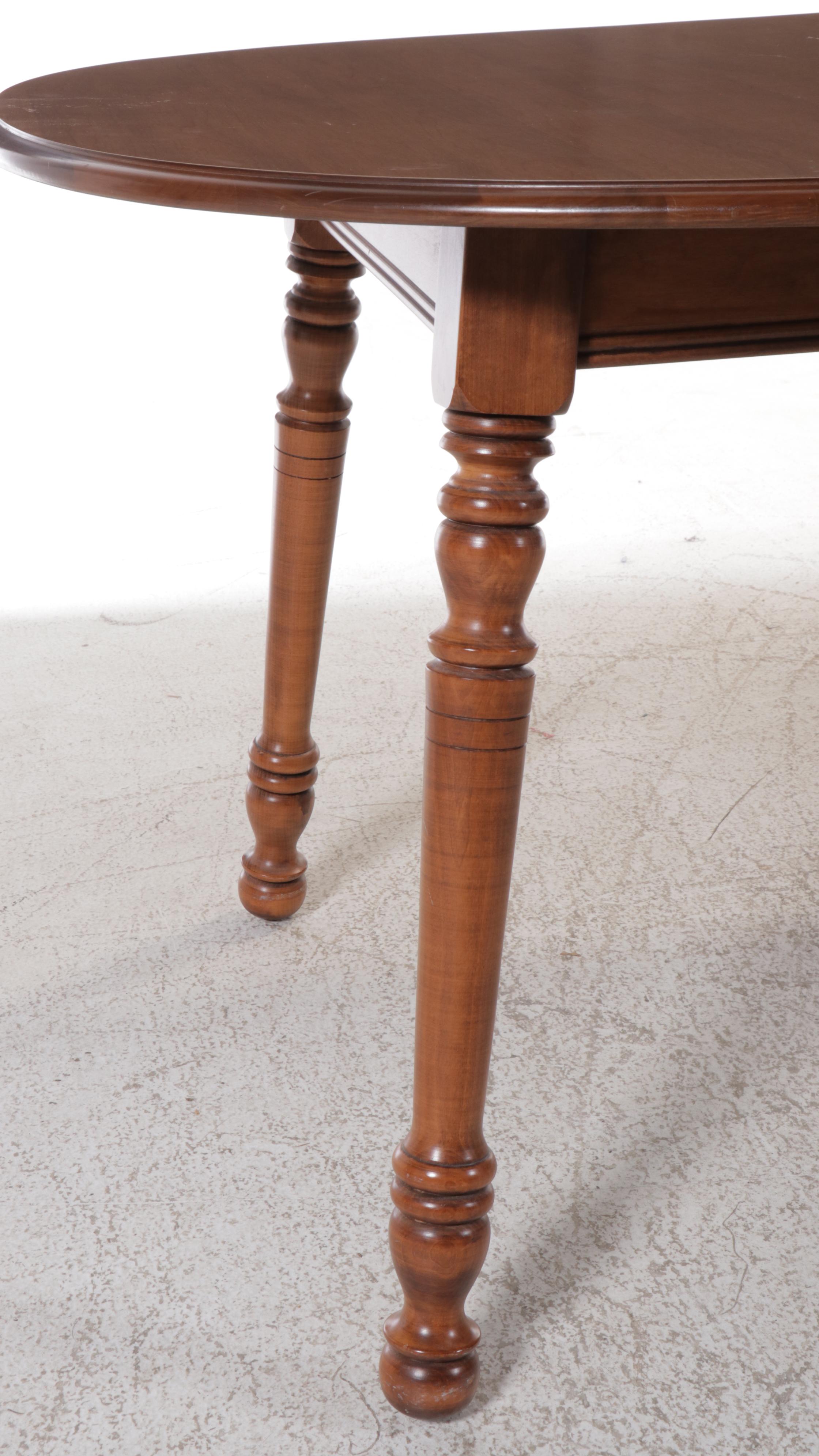 Tell City Chair Company Colonial Revival Style Five-Piece Dining Set