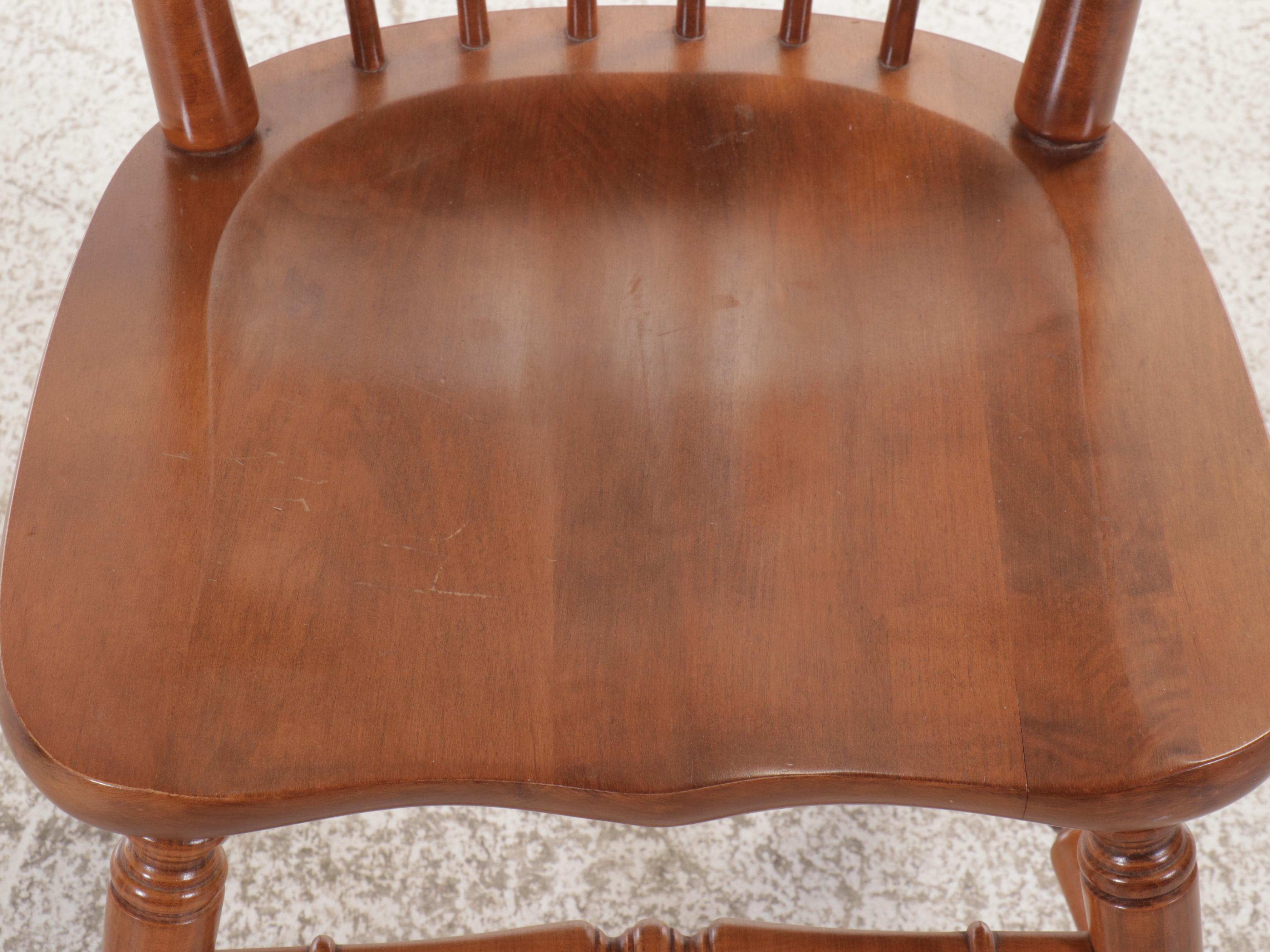 Tell City Chair Company Colonial Revival Style Five-Piece Dining Set