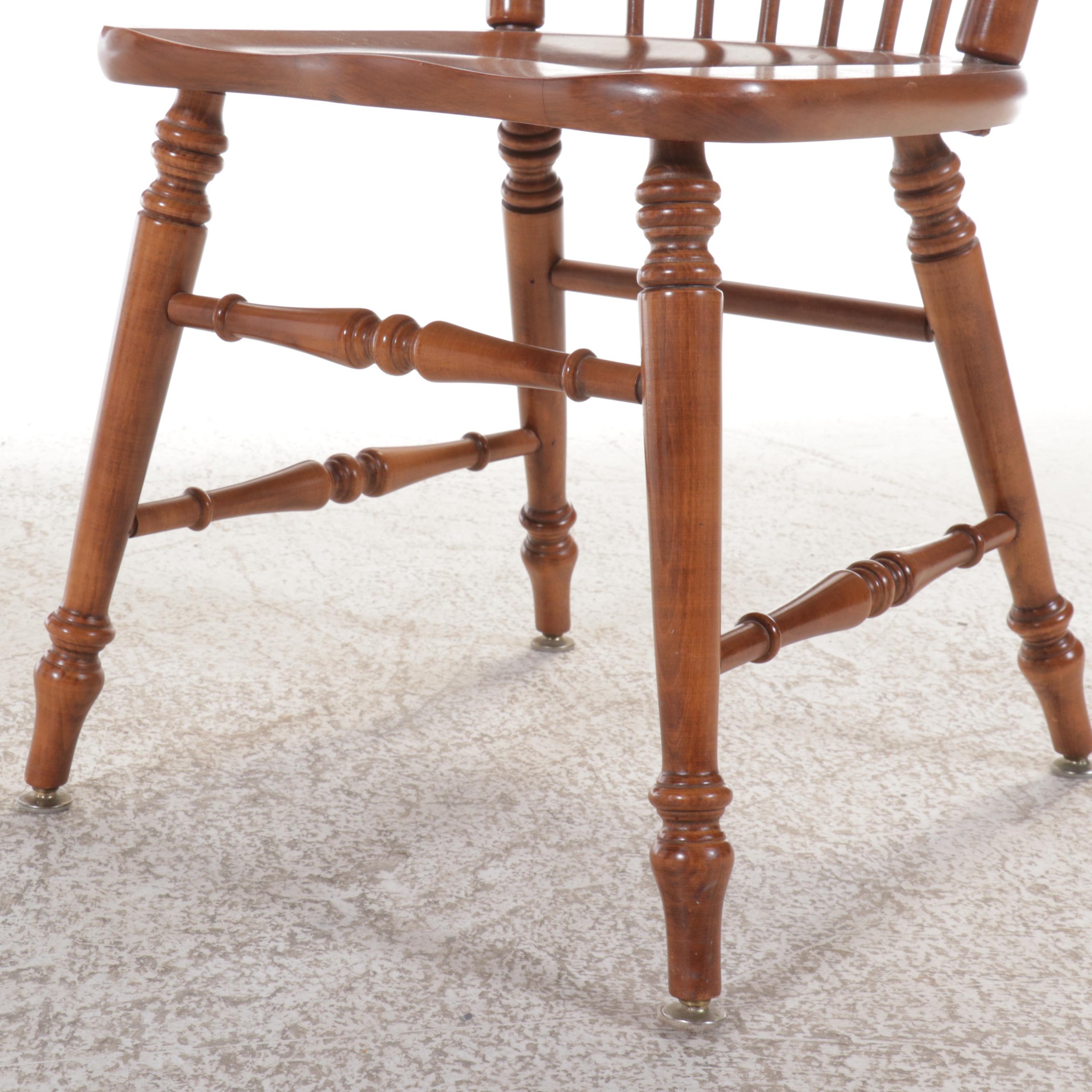 Tell City Chair Company Colonial Revival Style Five-Piece Dining Set