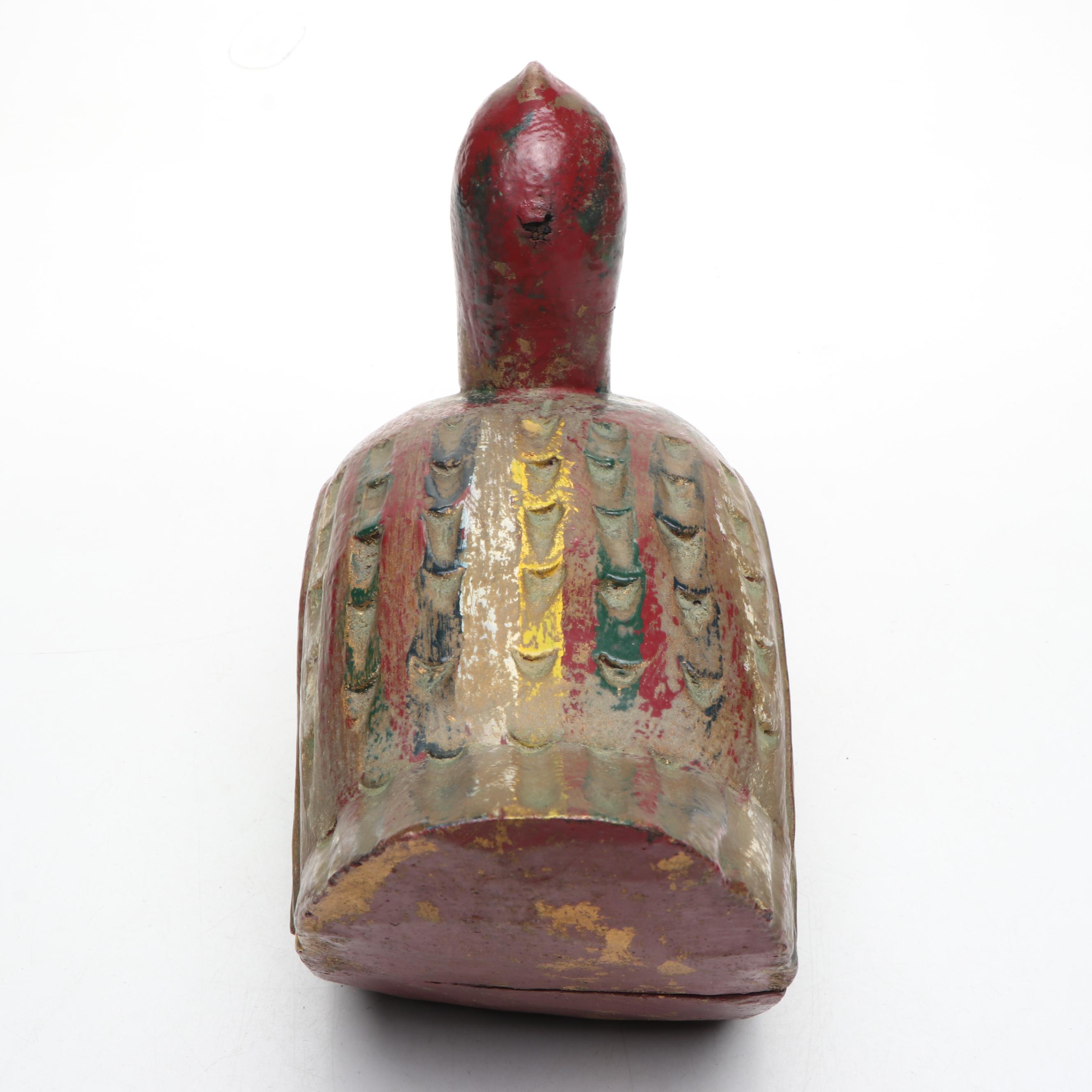 Handmade Wood Duck Decoys with Other Bird Figures