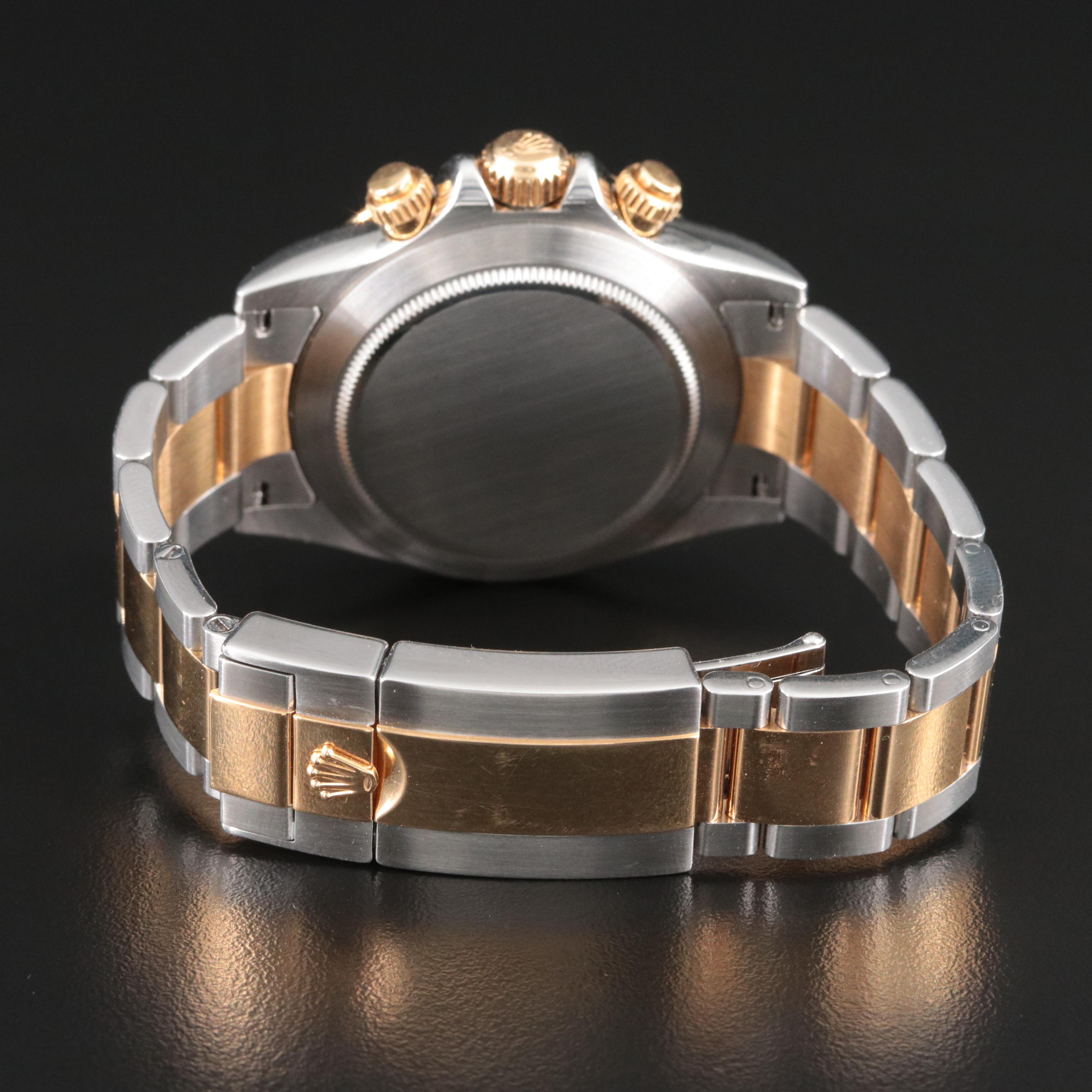 Rolex Cosmograph Daytona Black Dial Roselor Watch