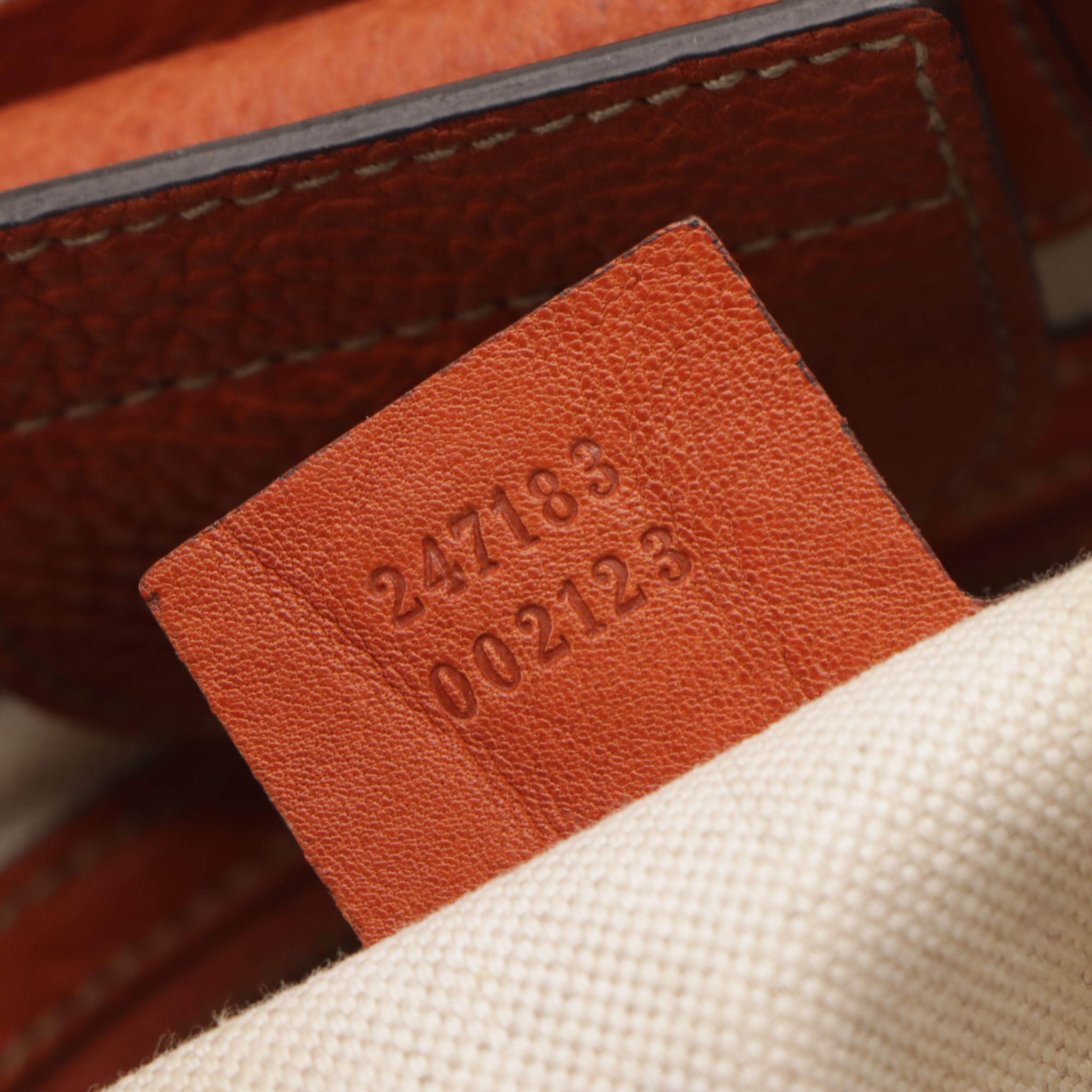 Gucci GG Canvas and Leather Running Tote