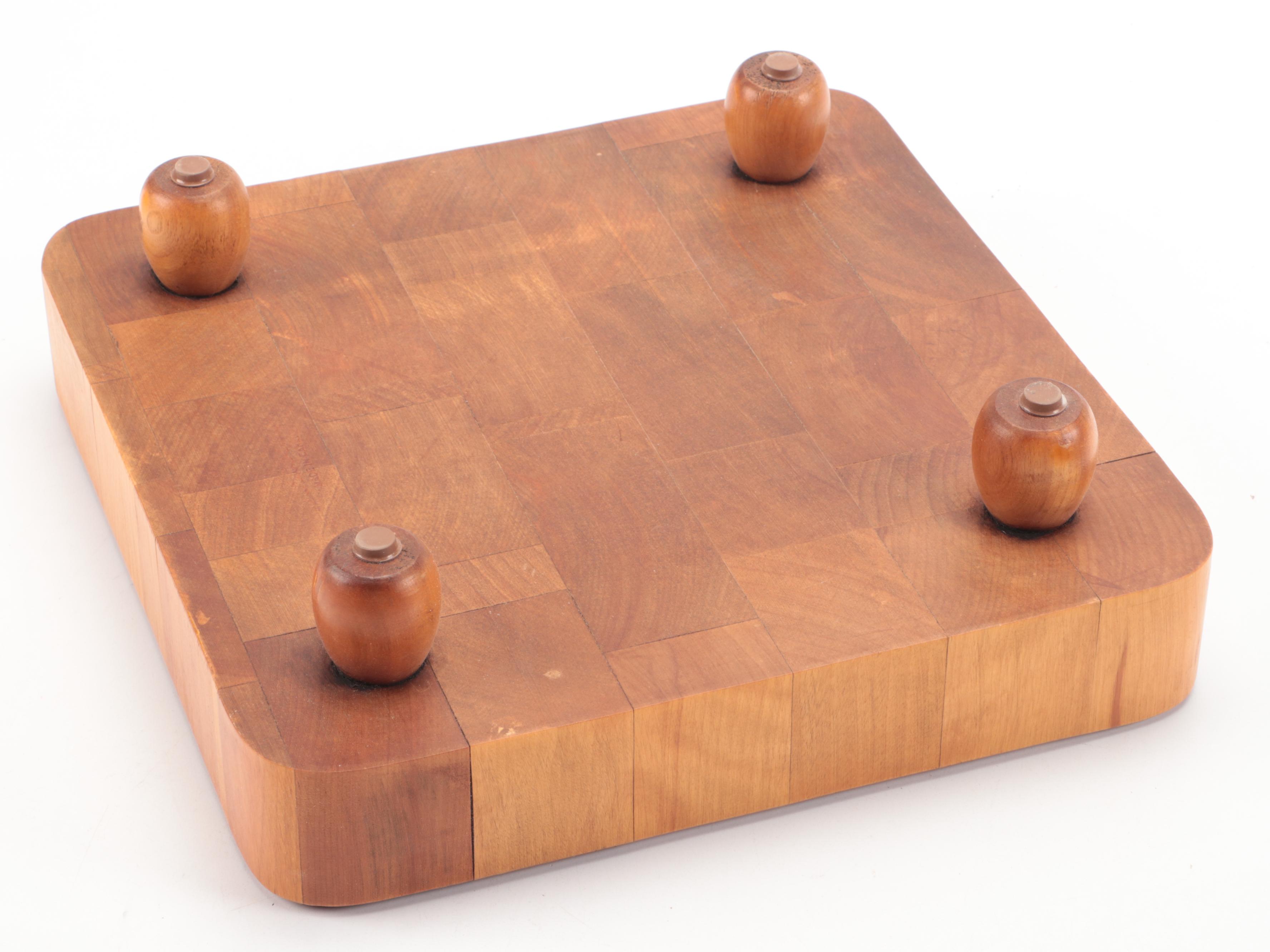 Teak with Other Wooden Cutting Board