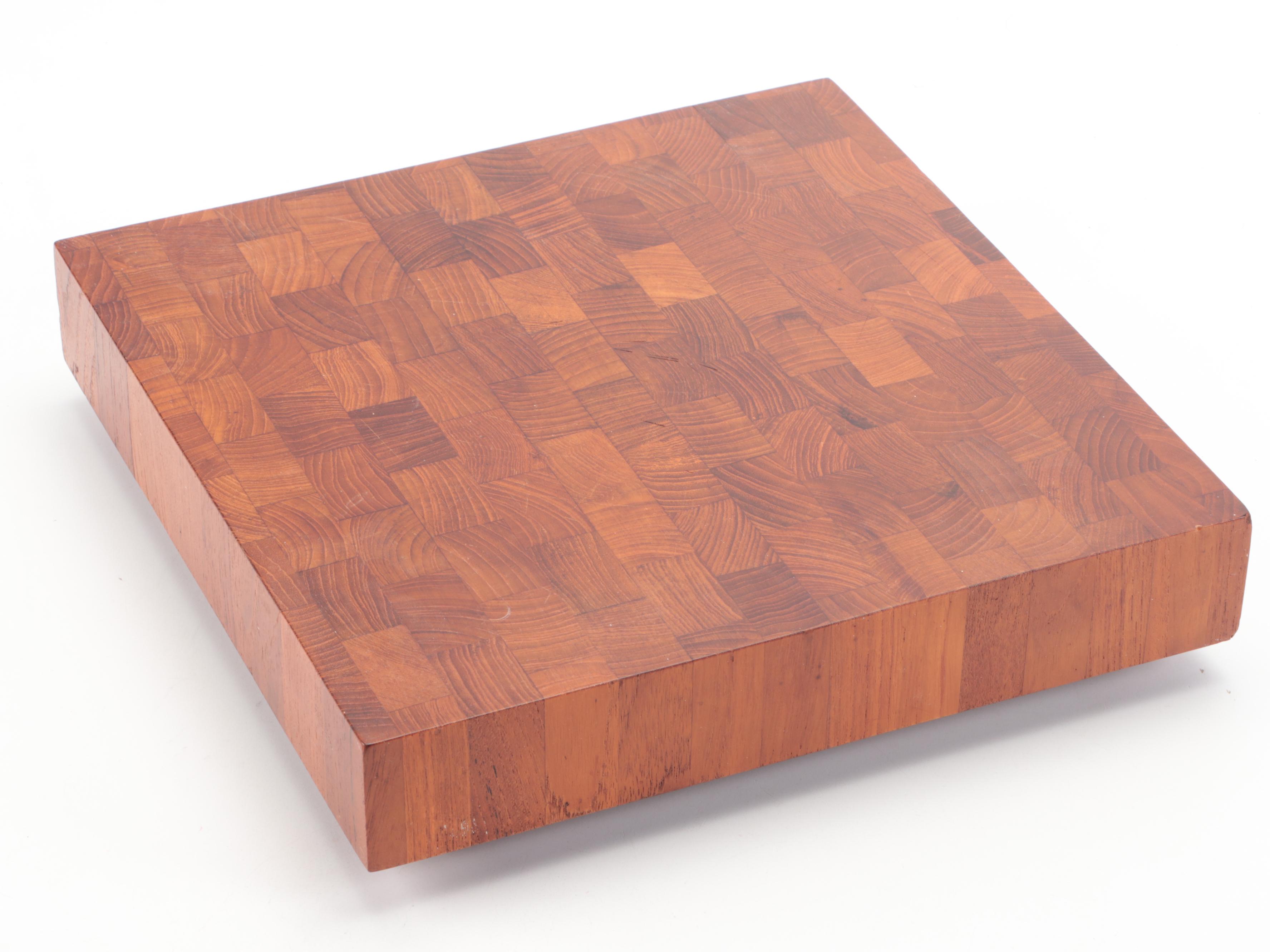 Teak with Other Wooden Cutting Board