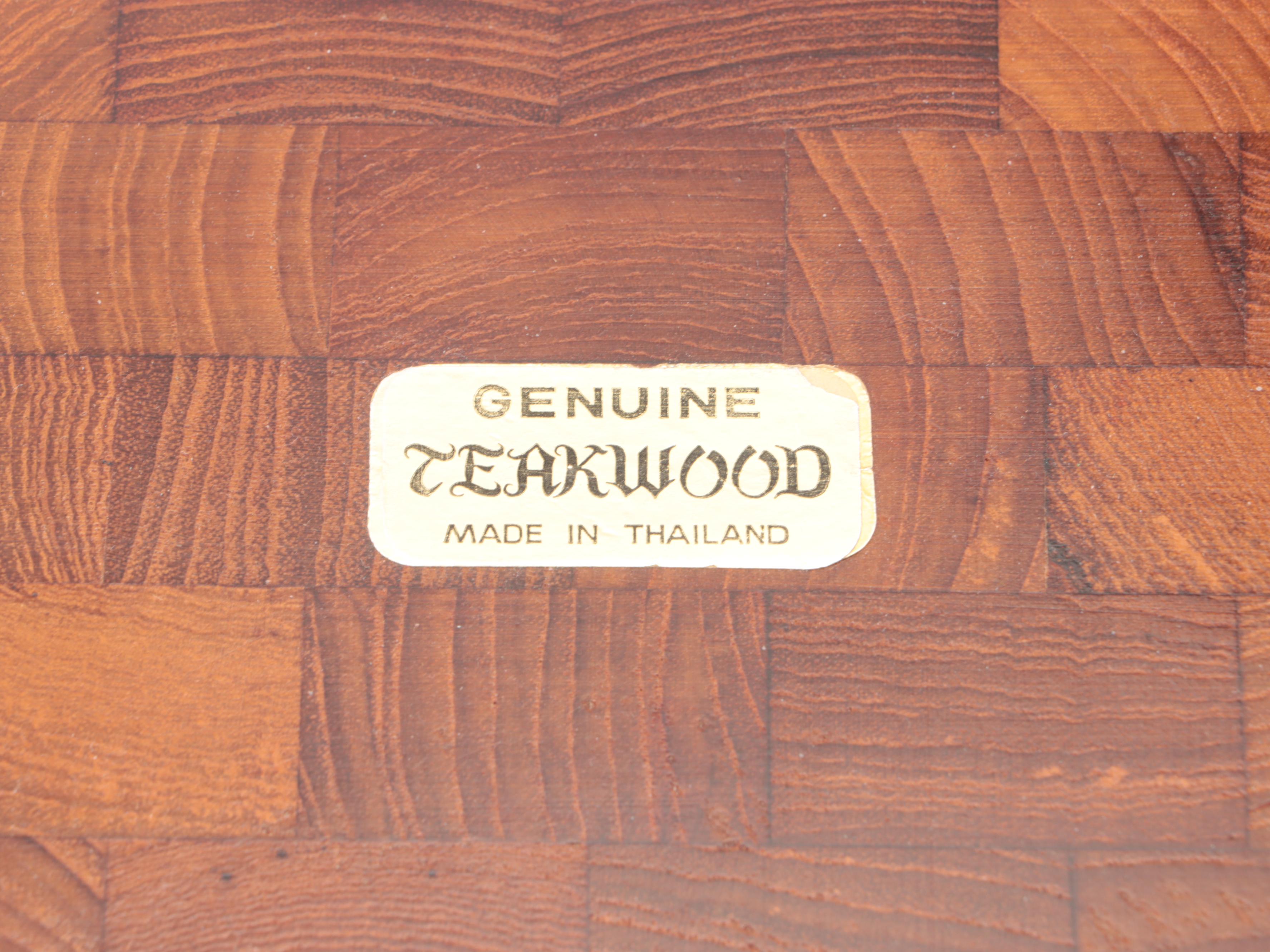 Teak with Other Wooden Cutting Board