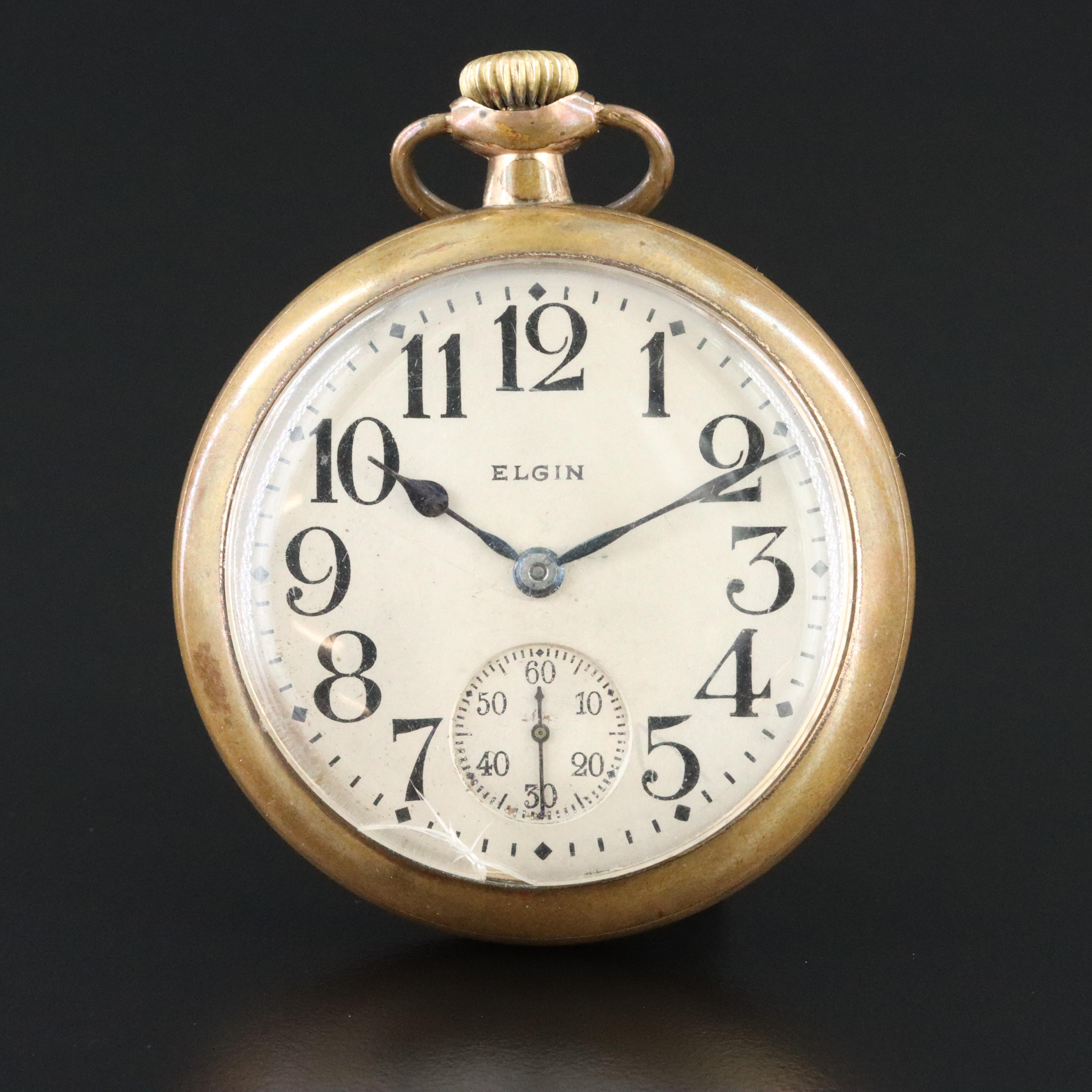 1909 Elgin Gold Filled Pocket Watch