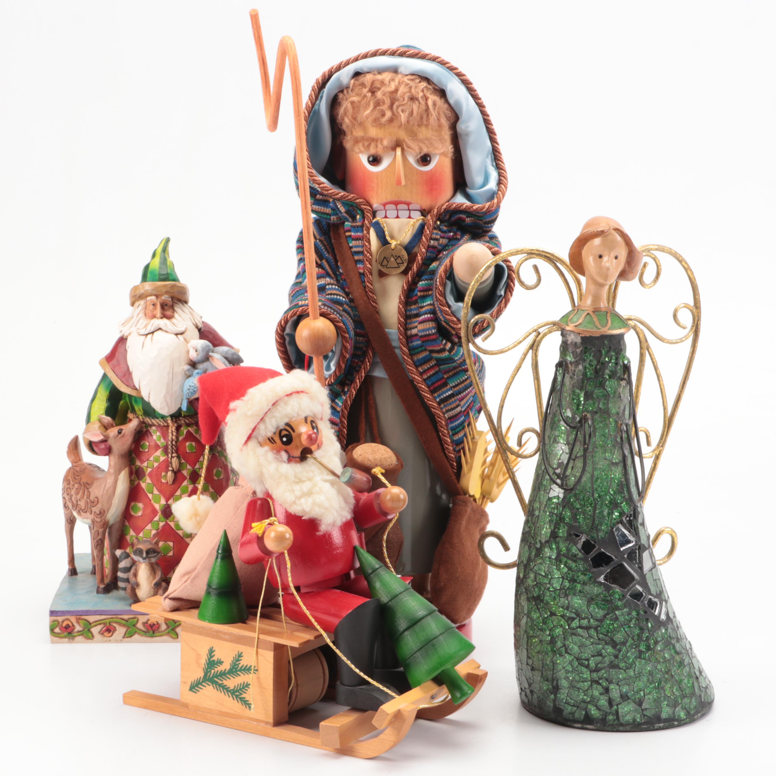 Steinbach Joseph Nutcracker, Jim Shore "Woodland Christmas" and More Décor