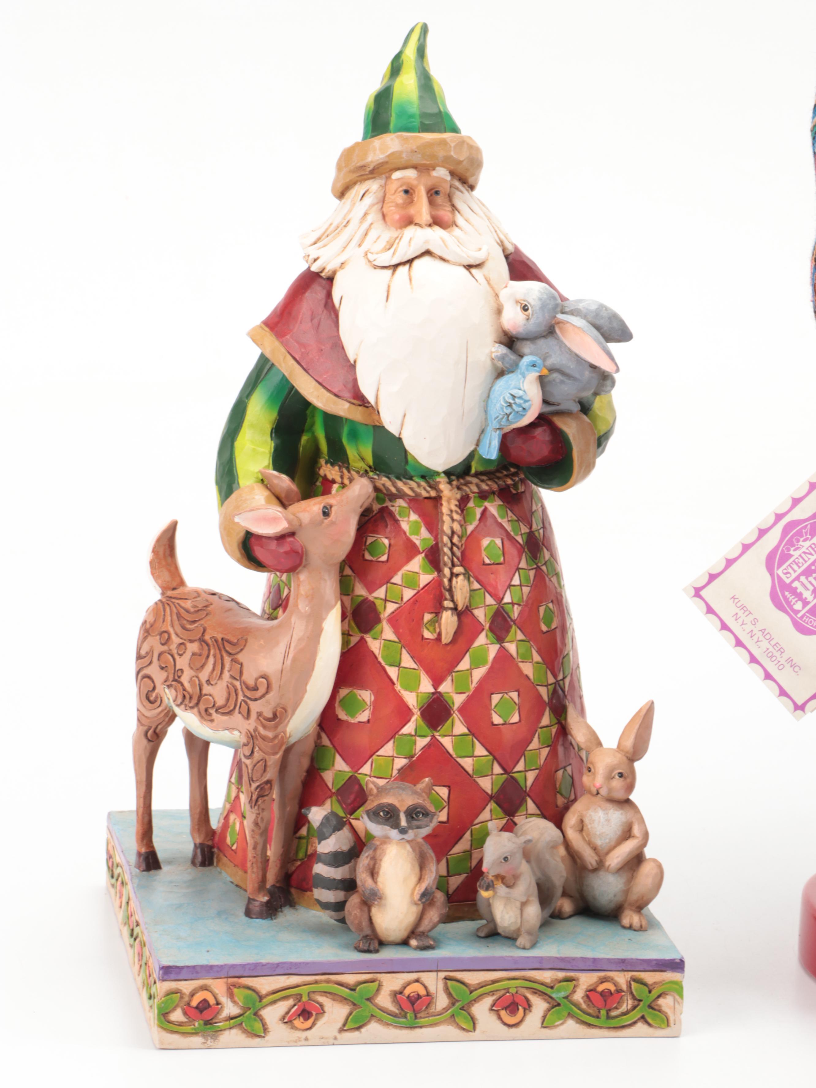 Steinbach Joseph Nutcracker, Jim Shore "Woodland Christmas" and More Décor