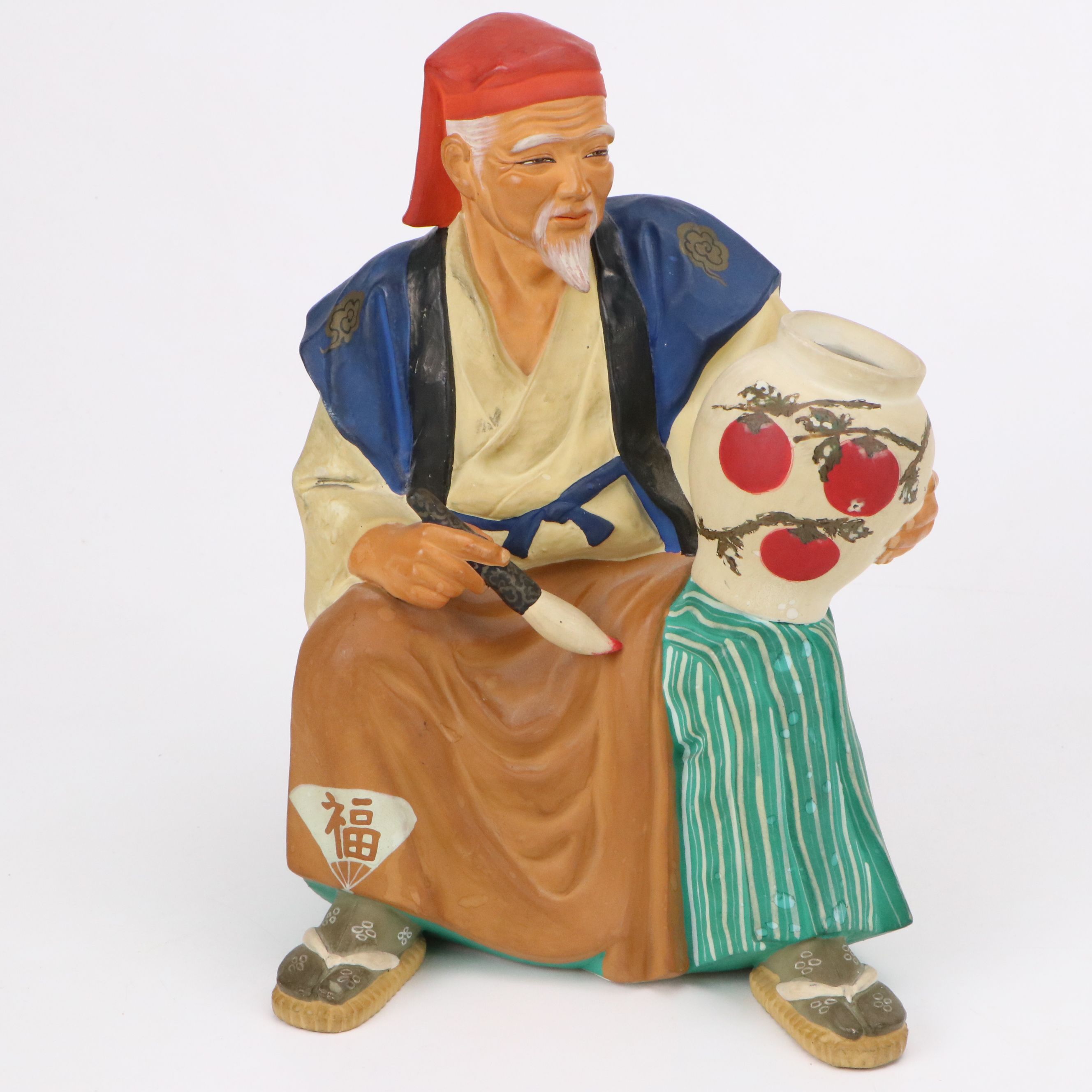 Japanese  Ceramic Figurines, Mid to Late 20th Century