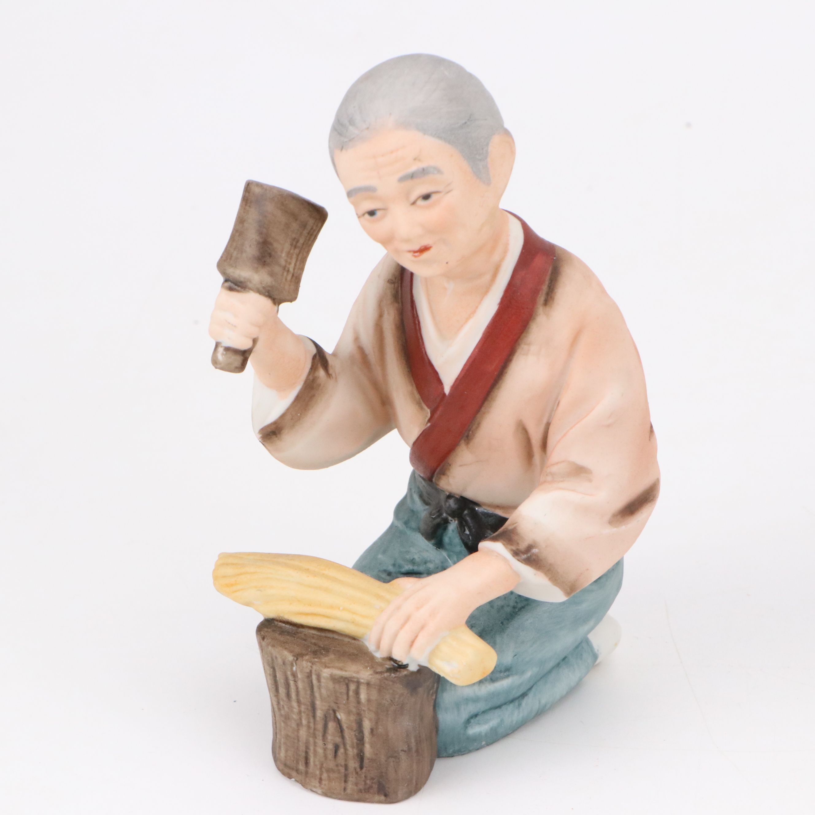 Japanese  Ceramic Figurines, Mid to Late 20th Century