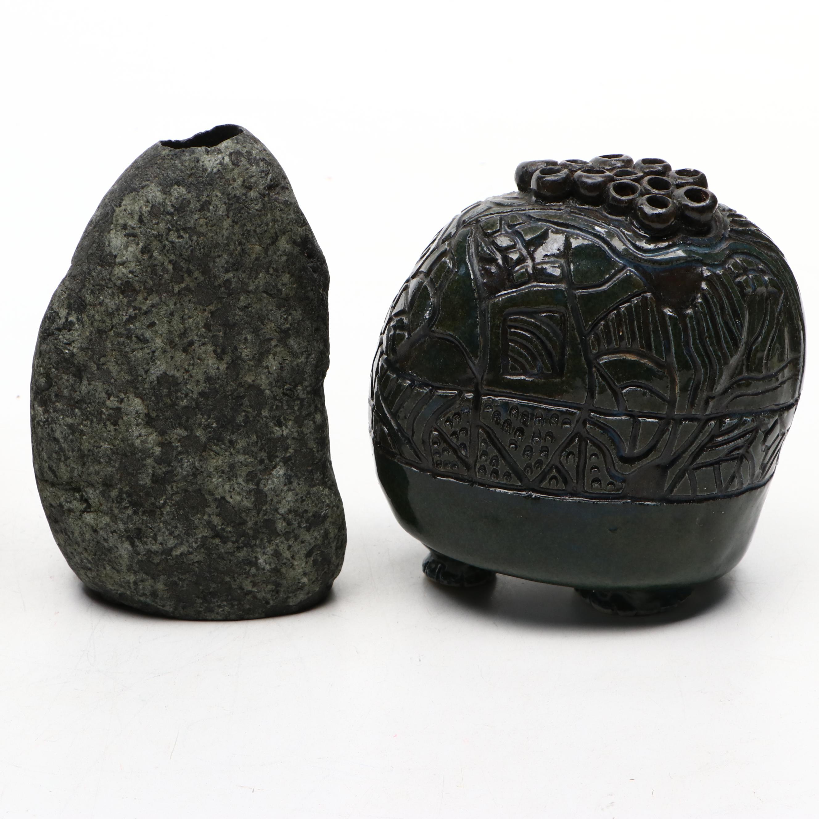 Art Pottery Vases and Vessels