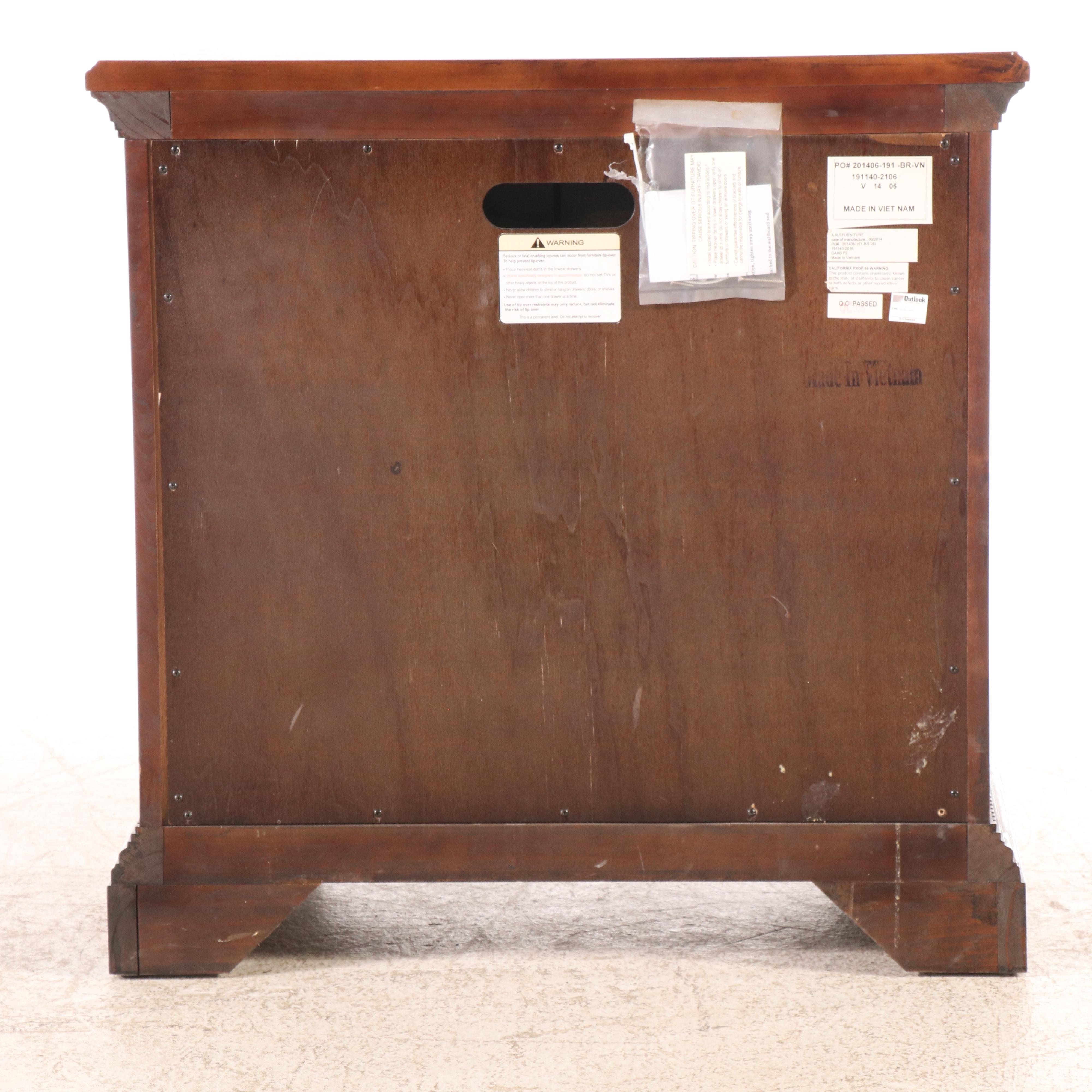 A.R.T. Furniture "Devonshire" Three-Drawer Nightstand and Chest of Drawers