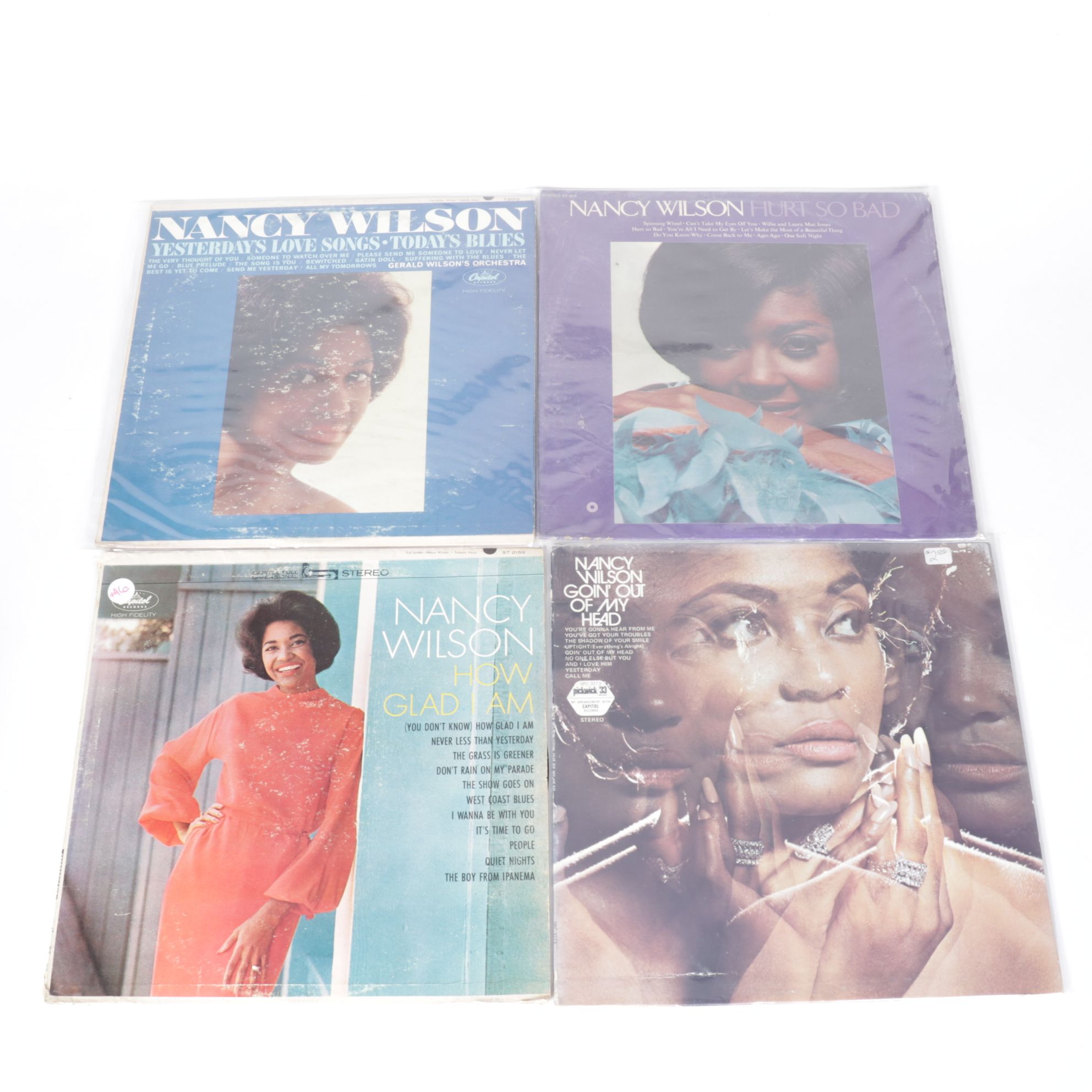 Tony Bennett, Dinah Washington and Frank Sinatra in Collection of Vinyl Records