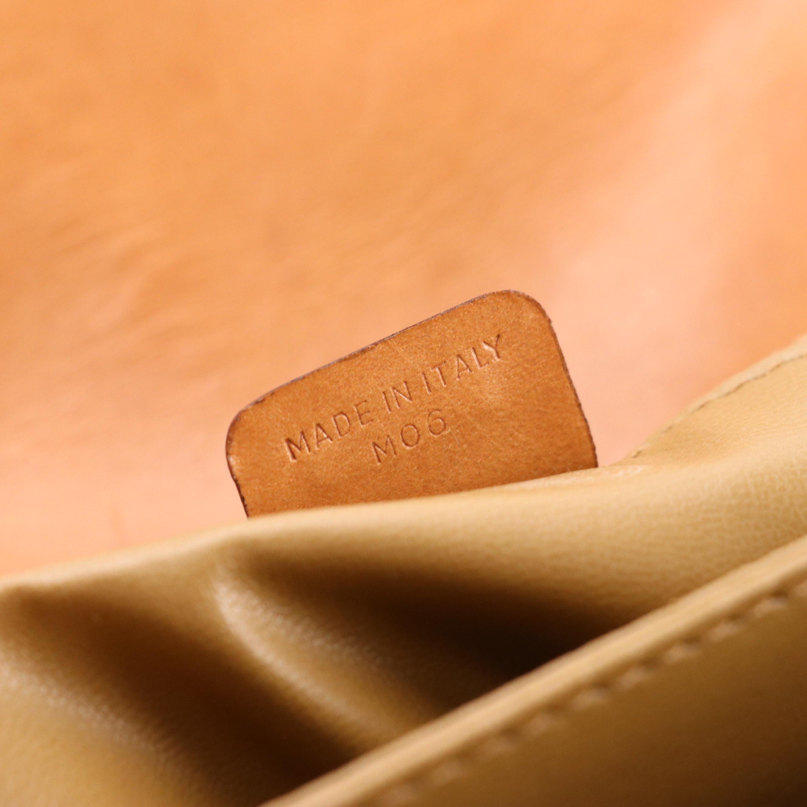 Celine Macadam Coated Canvas and Leather Front-Flap Shoulder Bag