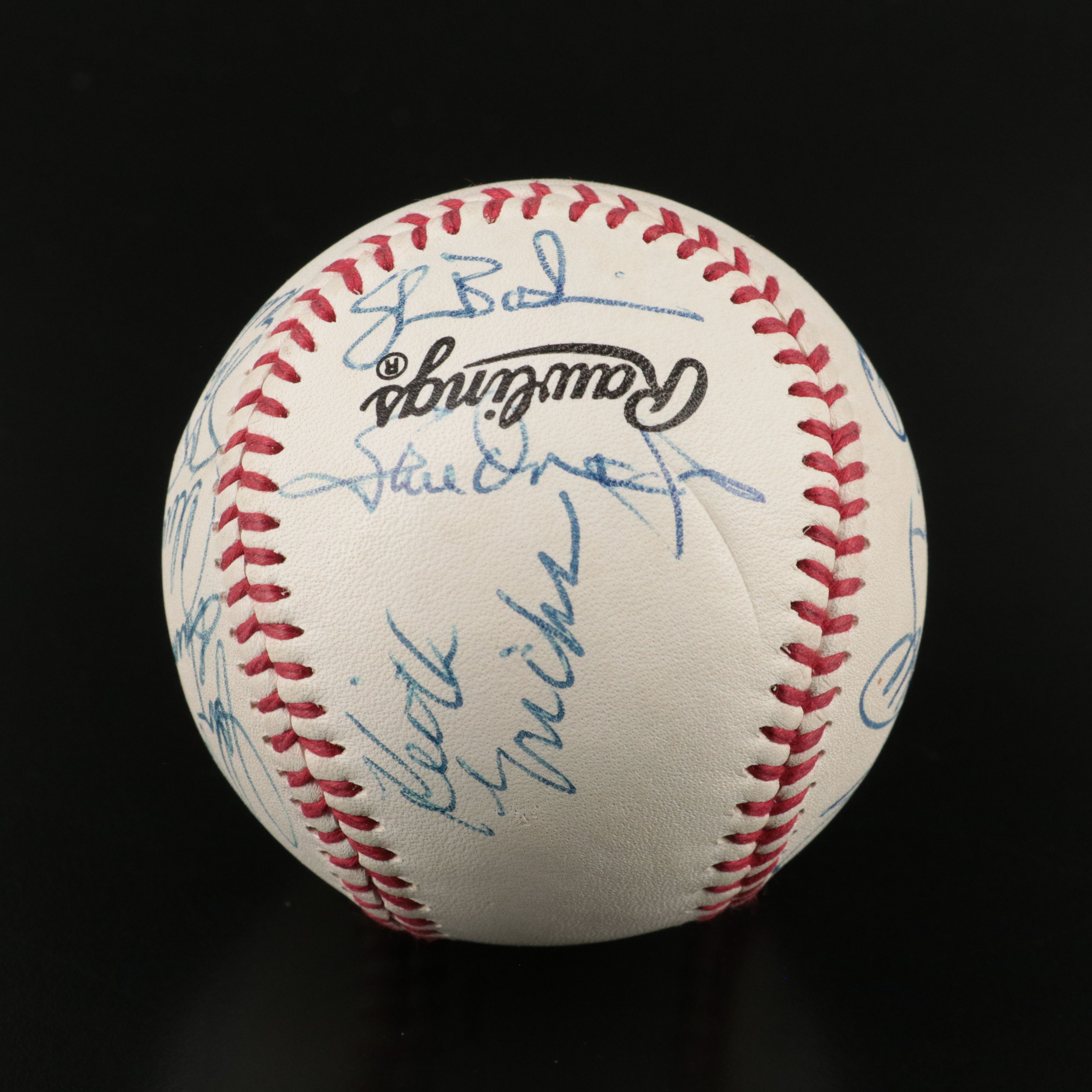 Ryne Sandberg, Harmon Killebrew, Dusty Baker, and More Signed Rawlings Baseball