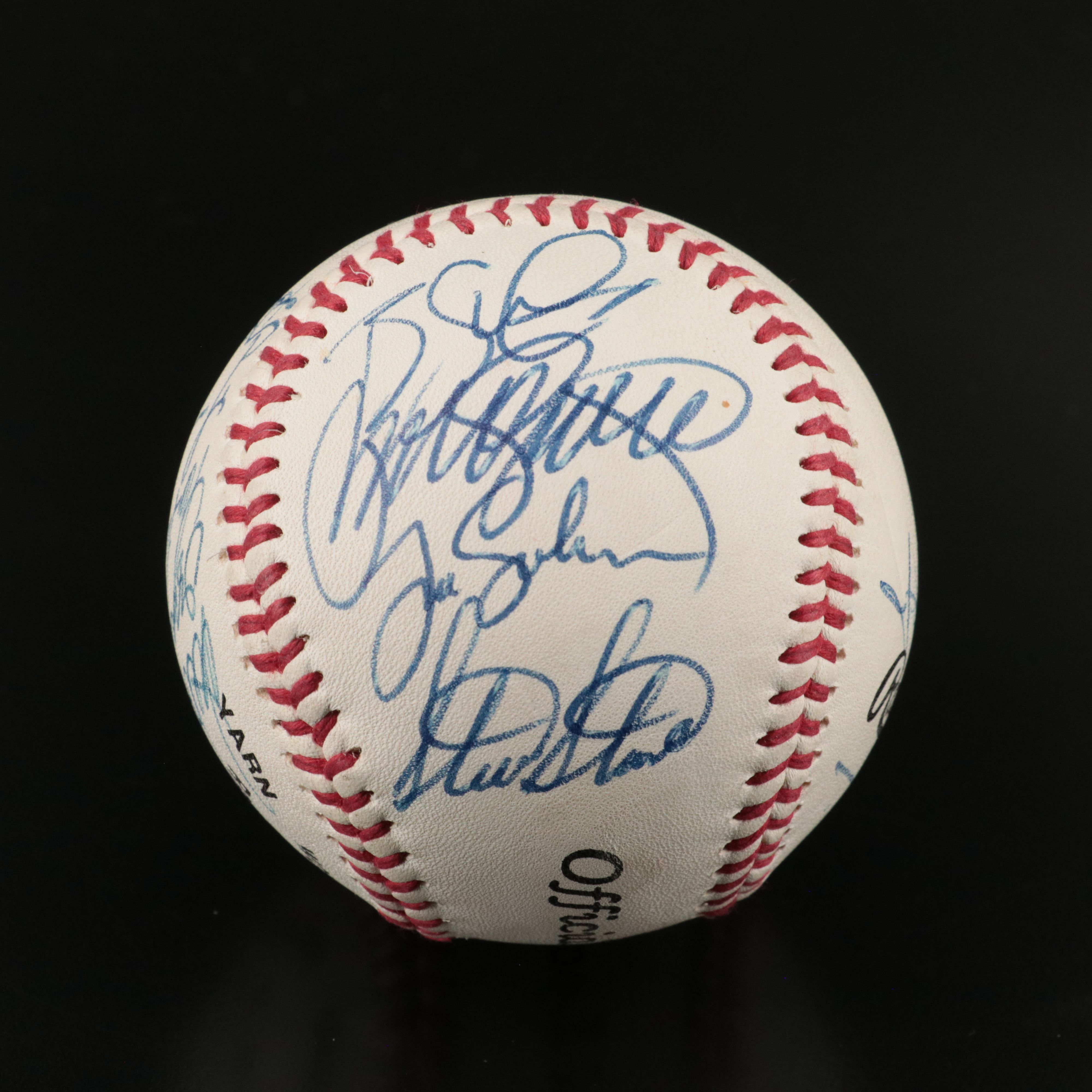 Ryne Sandberg, Harmon Killebrew, Dusty Baker, and More Signed Rawlings Baseball