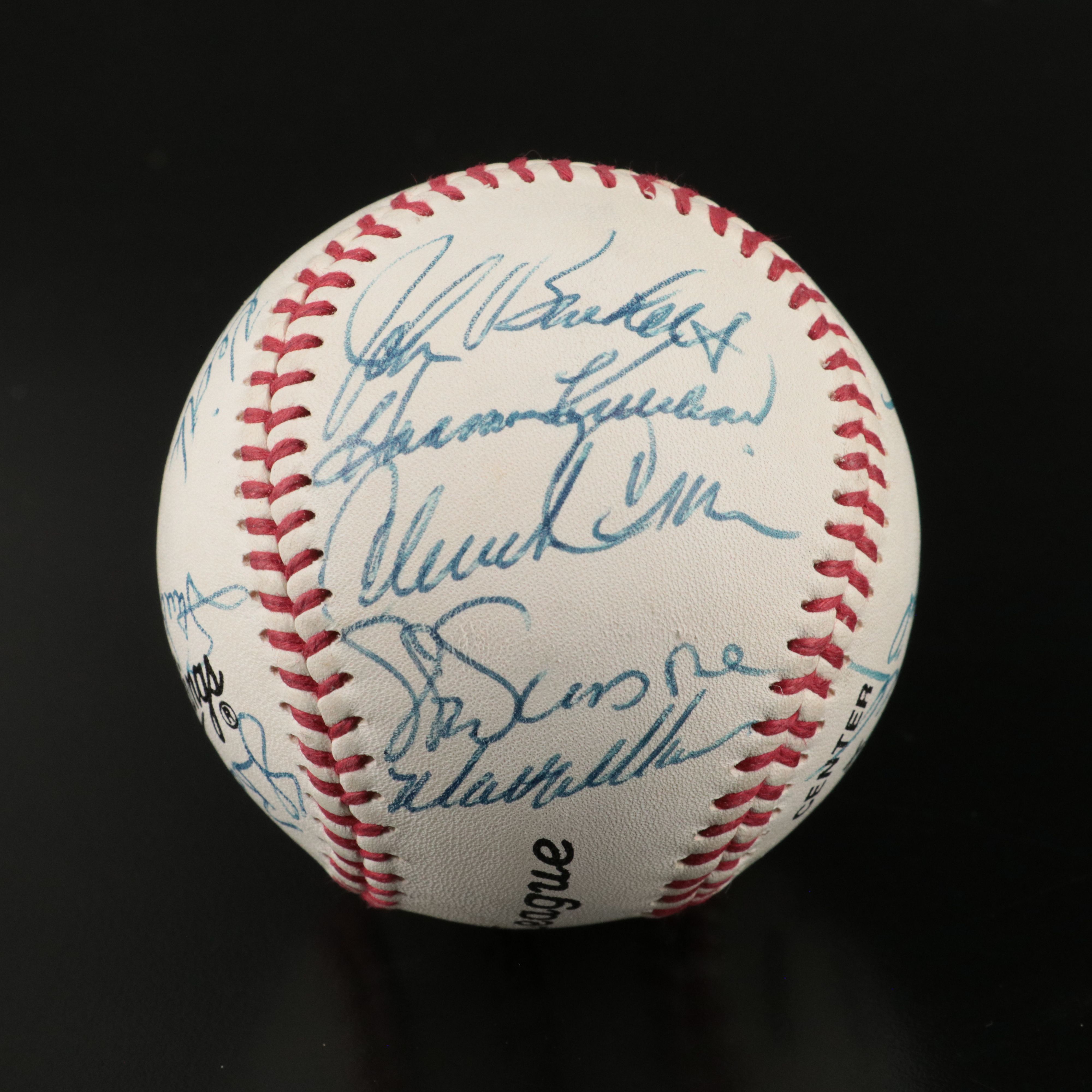 Ryne Sandberg, Harmon Killebrew, Dusty Baker, and More Signed Rawlings Baseball