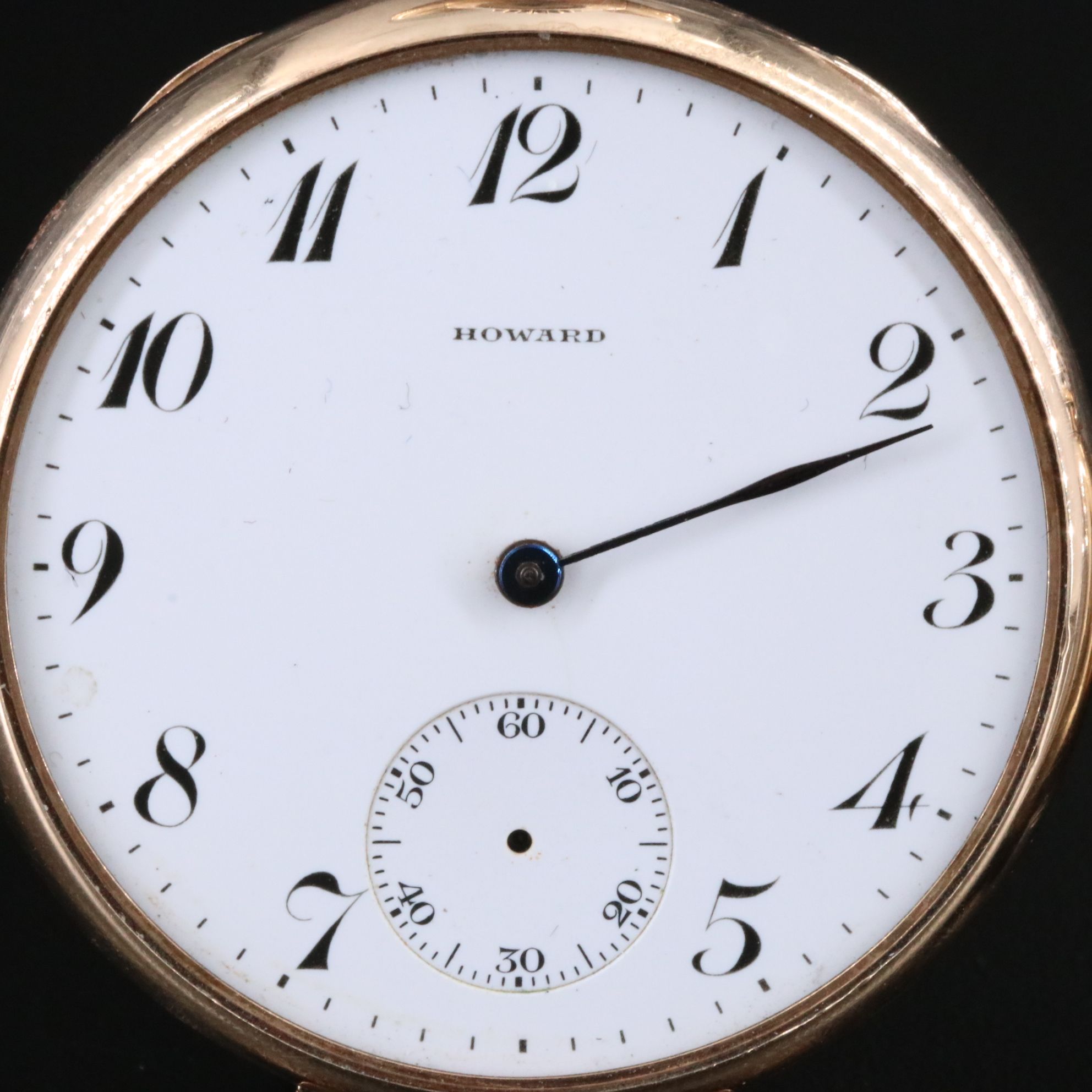 Howard Gold Filled Pocket Watch and Elgin Gold Filled Converter Watch