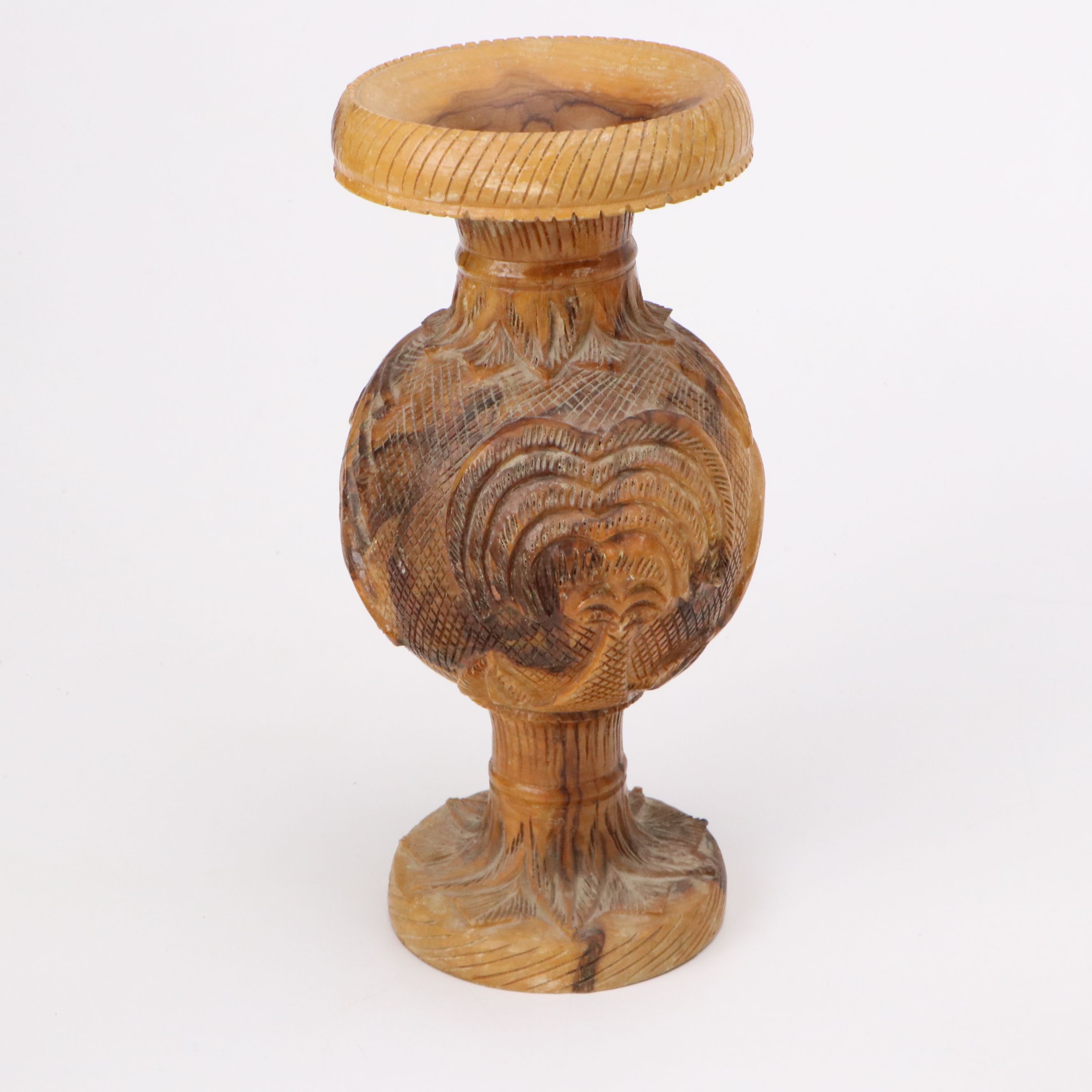 Ojro Artisan Made Man on Mule Figure with More Handcrafted Folk Art Figures